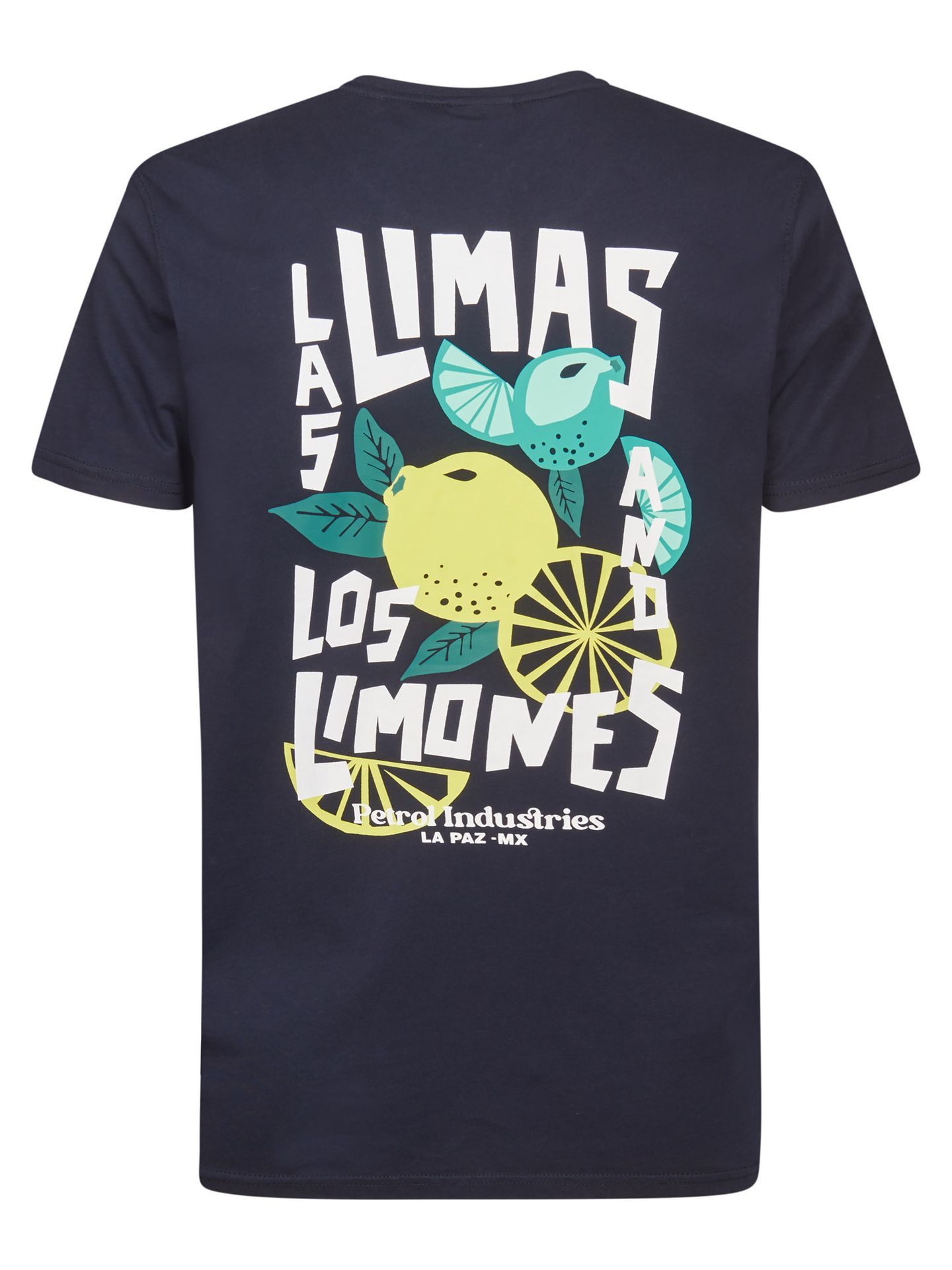 Petrol Industries Men T-Shirt SS Classic Print 5178 navy blue 2900166465072