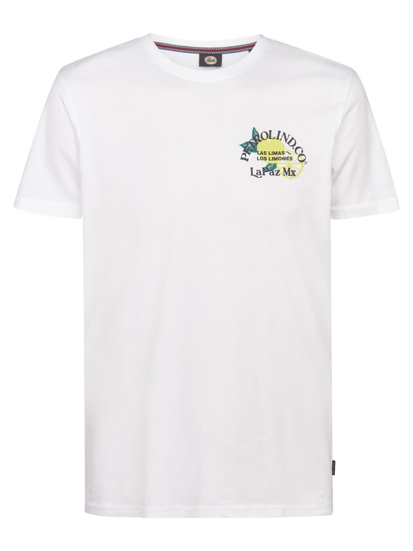 Petrol Industries Men T-Shirt SS Classic Print 0000 bright white 2900166464082