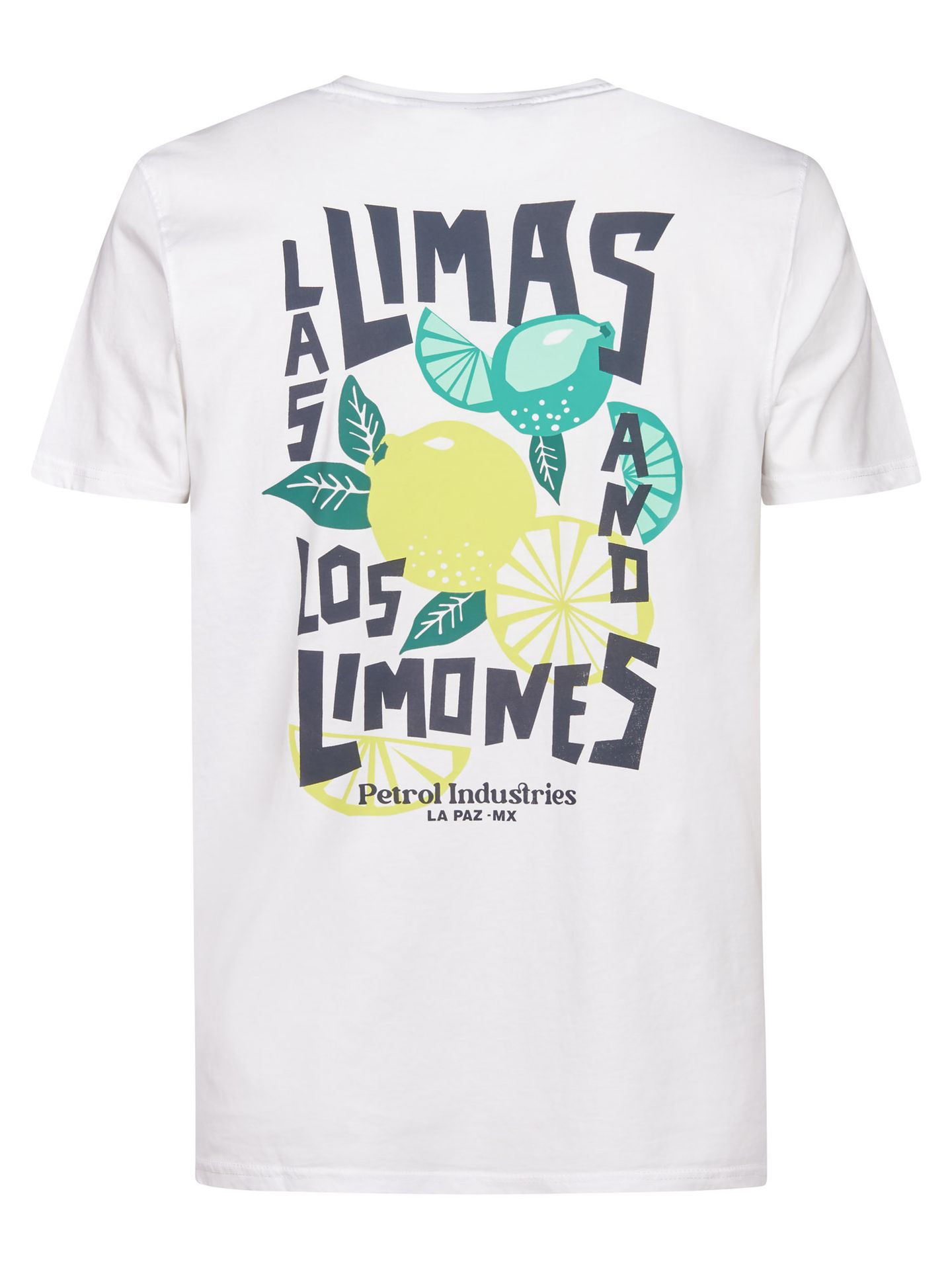 Petrol Industries Men T-Shirt SS Classic Print 0000 bright white 2900166464082