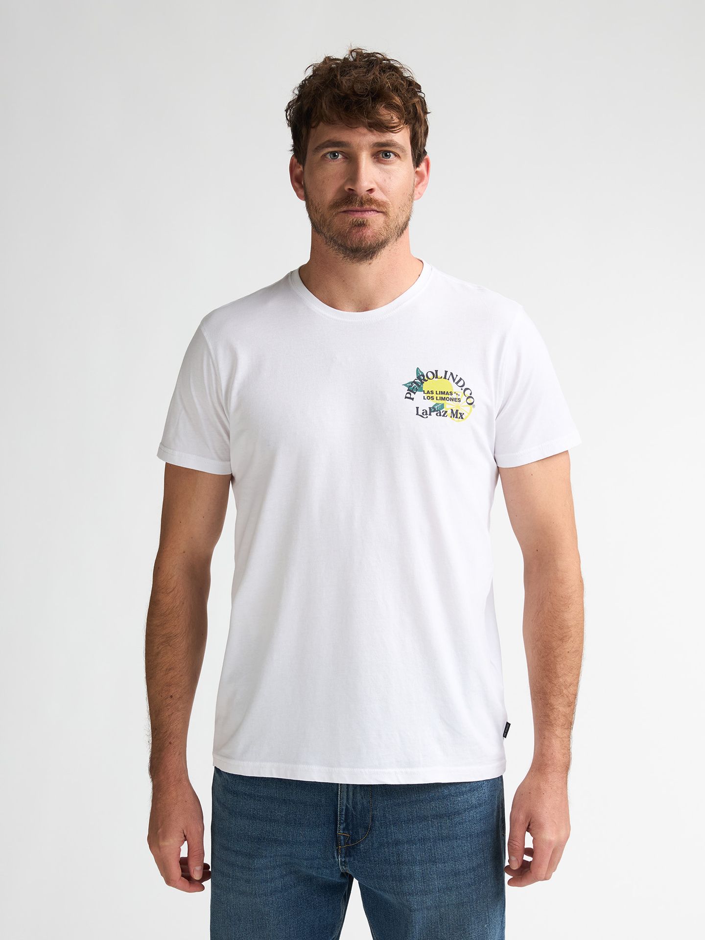 Petrol Industries Men T-Shirt SS Classic Print 0000 bright white 2900166464082