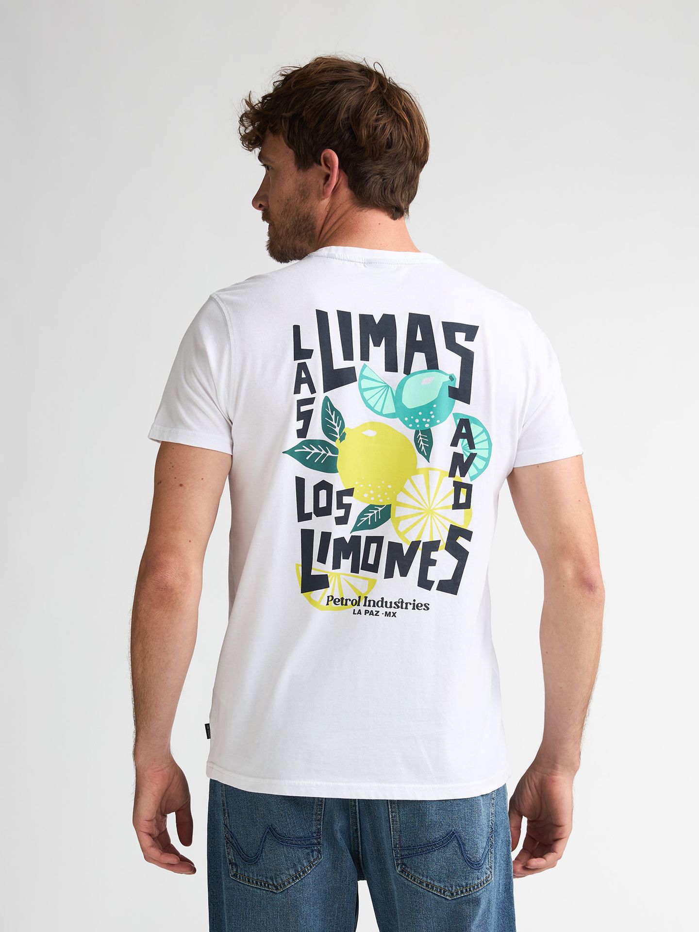 Petrol Industries Men T-Shirt SS Classic Print 0000 bright white 2900166464082