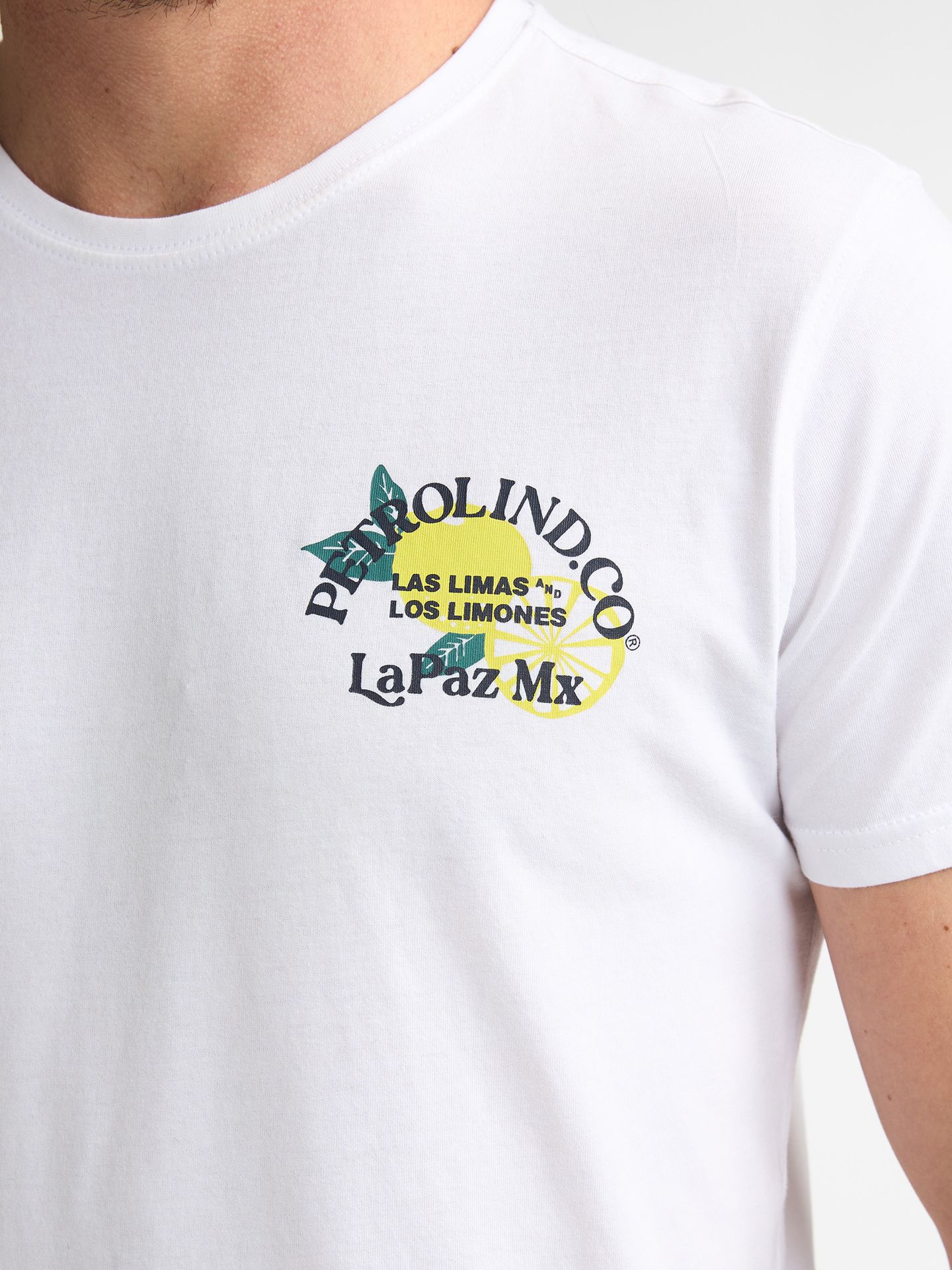 Petrol Industries Men T-Shirt SS Classic Print 0000 bright white 2900166464082