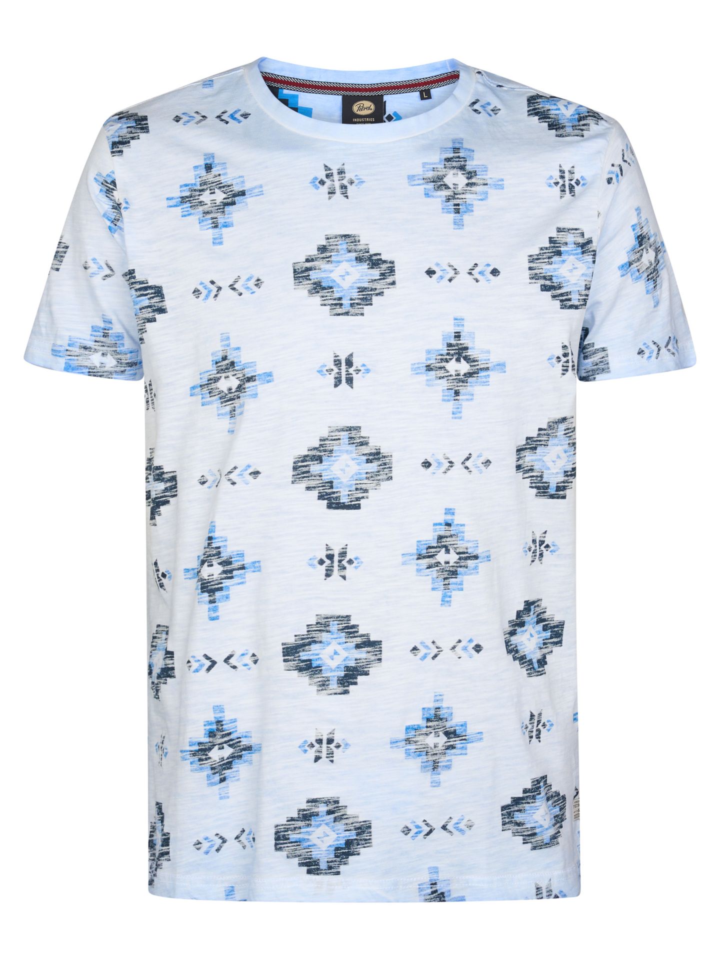 Petrol Industries Men T-Shirt SS Classic Print 5196 sky 00118392-EKA26002700000182