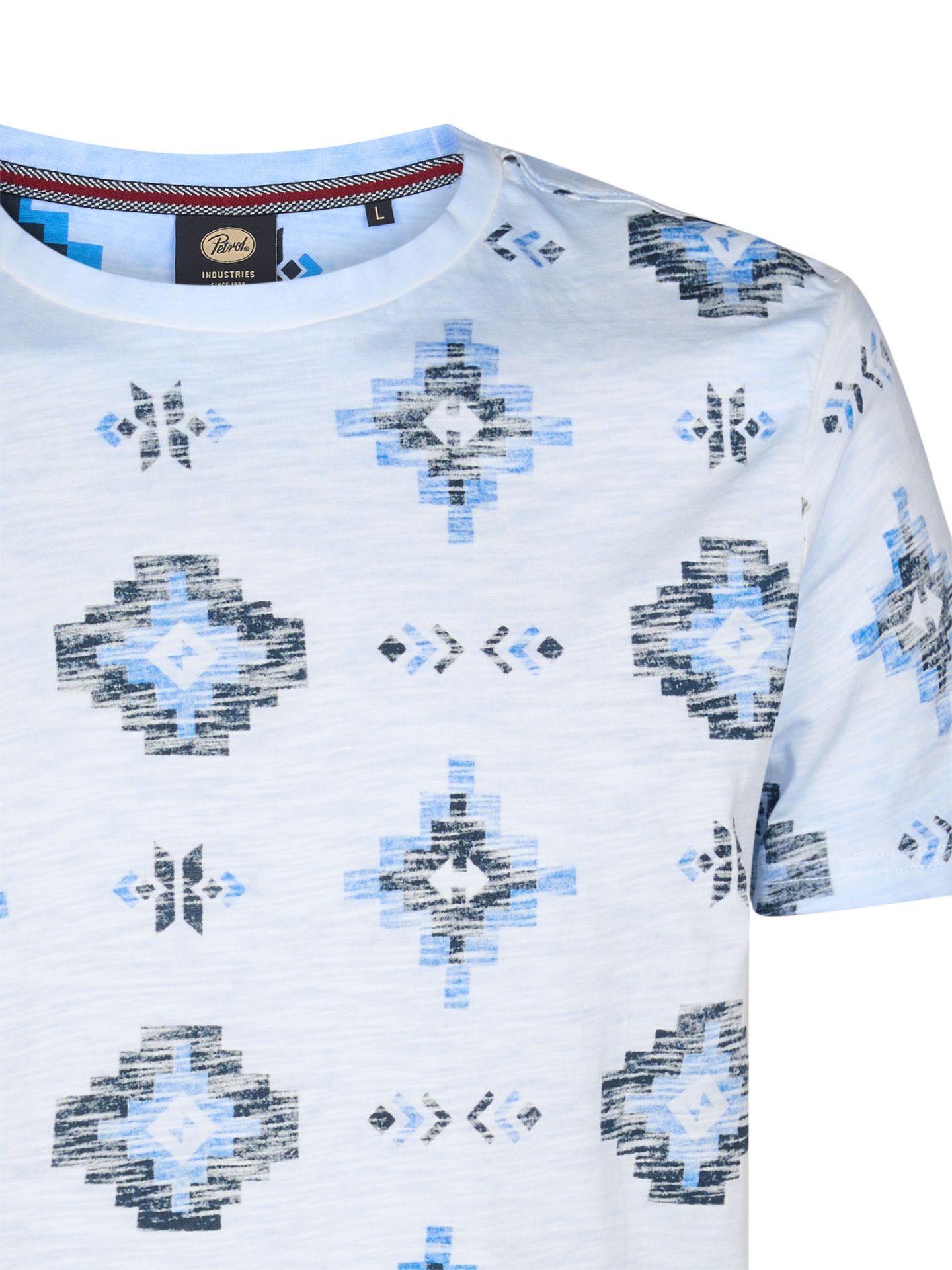 Petrol Industries Men T-Shirt SS Classic Print 5196 sky 2900166467083