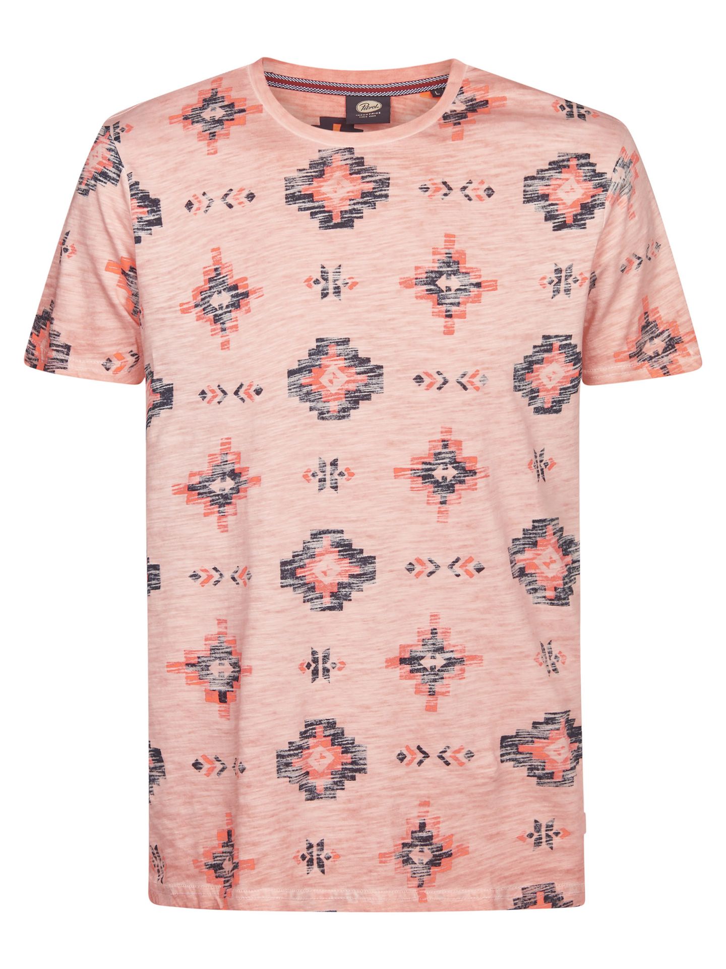 Petrol Industries Men T-Shirt SS Classic Print 3174 light coral 00118392-EKA26002700000187