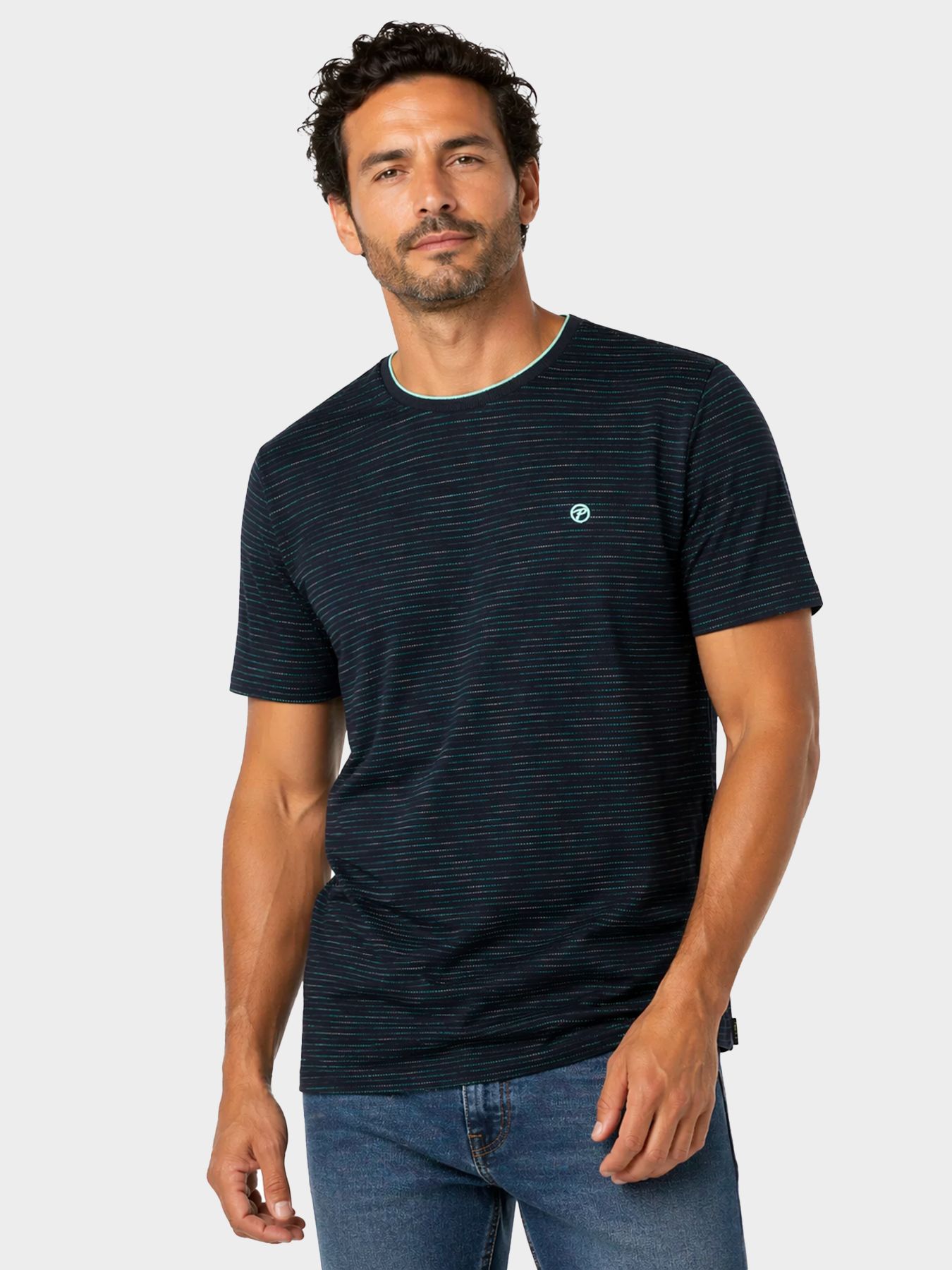 Petrol Industries Men T-Shirt SS 5178 navy blue 00118393-EKA26002700000114