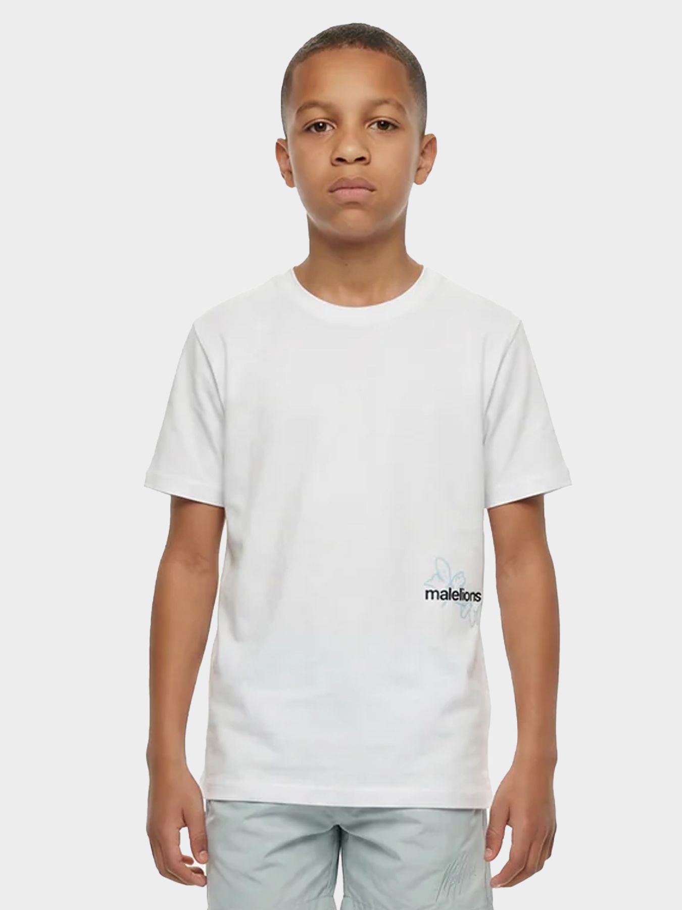 Malelions Malelions Junior Relaxed Botanical T-Shirt 40001 white 00118396-EKA26010700000005