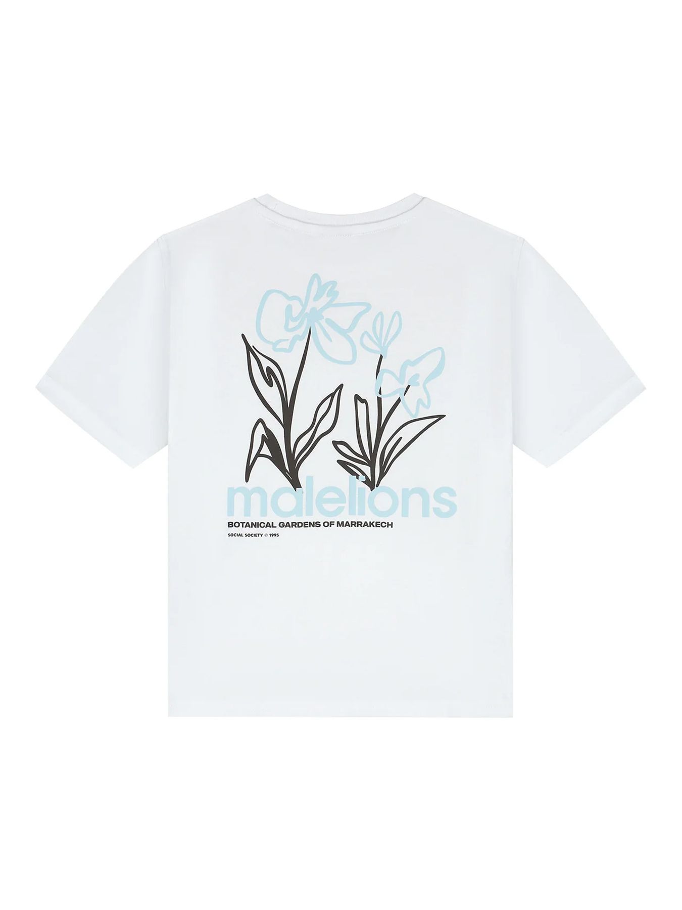 Malelions Malelions Junior Relaxed Botanical T-Shirt 40001 white 2900166473053