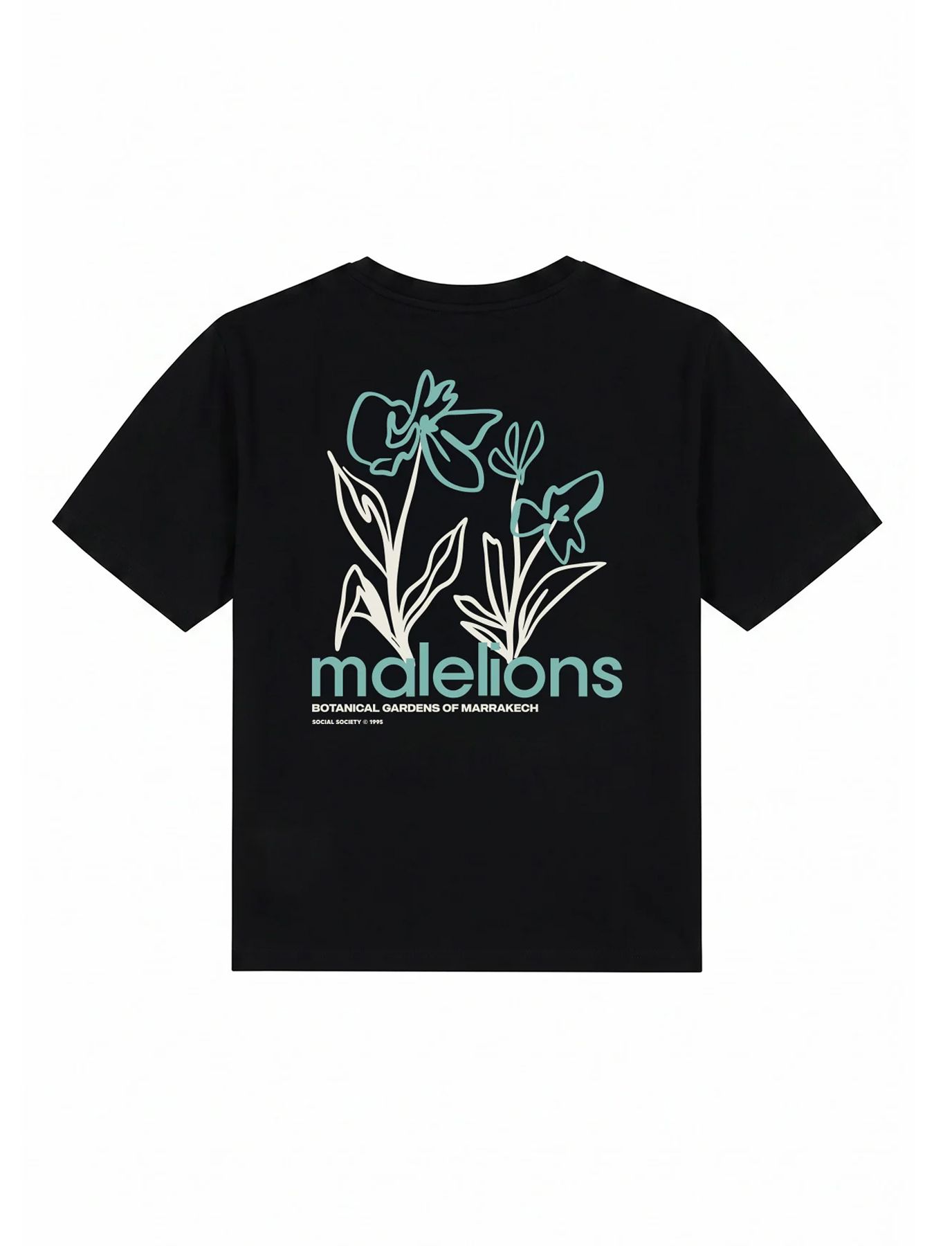 Malelions Malelions Junior Relaxed Botanical T-Shirt 49001 black 2900166474050