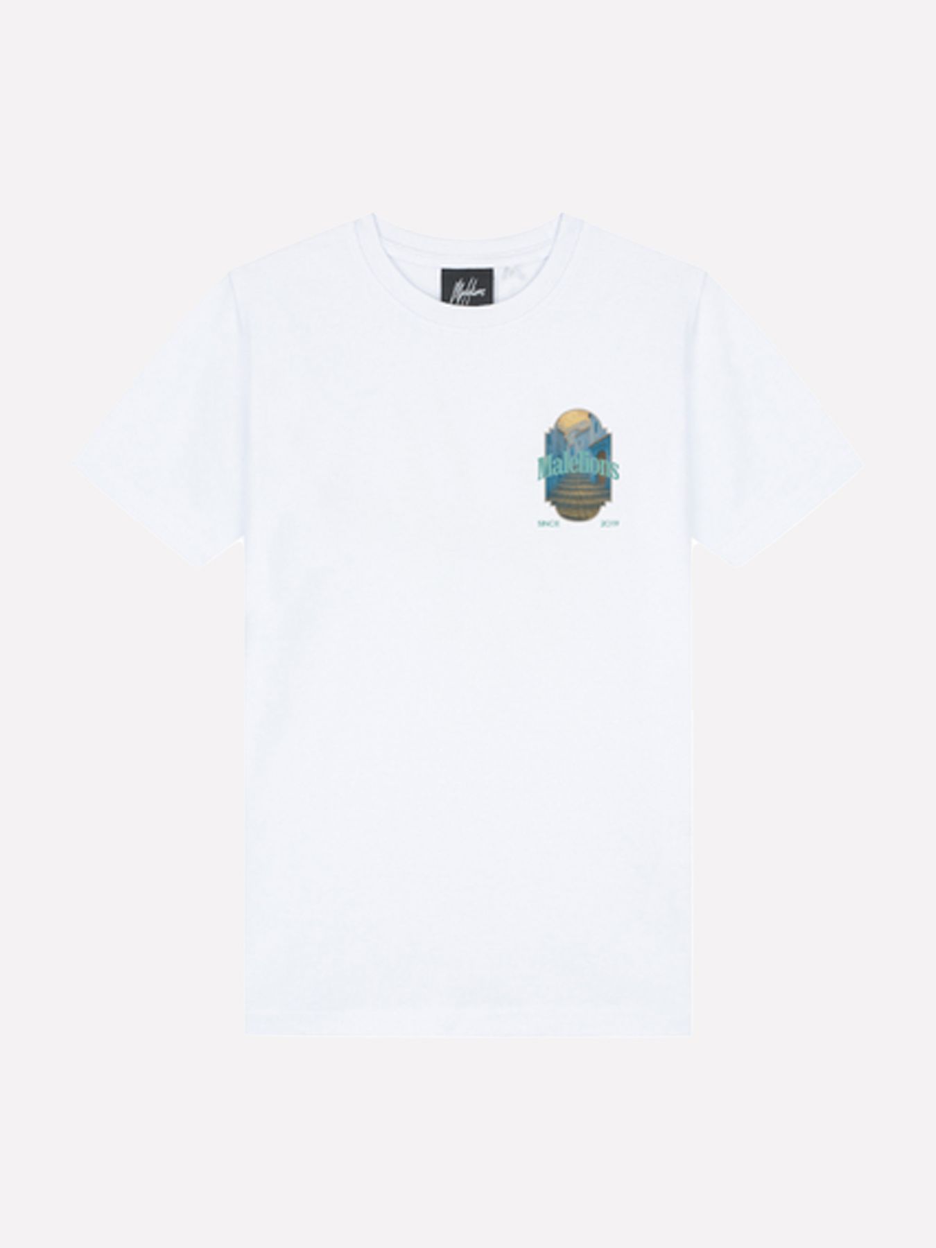 Malelions Malelions Junior Blue Stairs T-Shirt 40001 white 2900166477013
