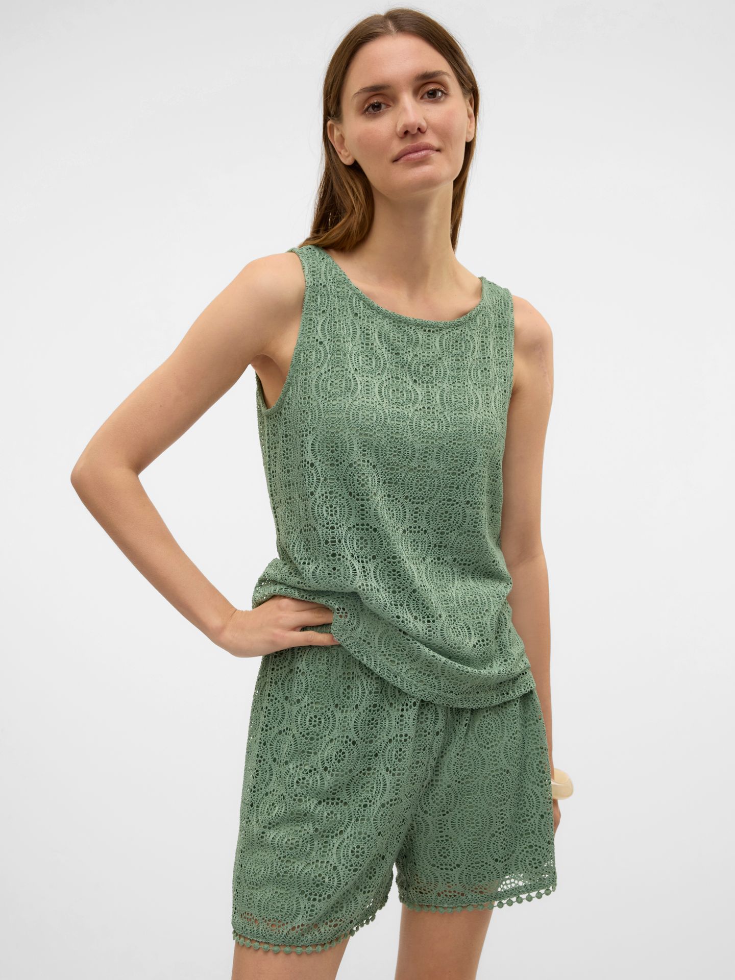 Vero Moda VMMAYA TANK TOP JRS Hedge Green 2900166487043