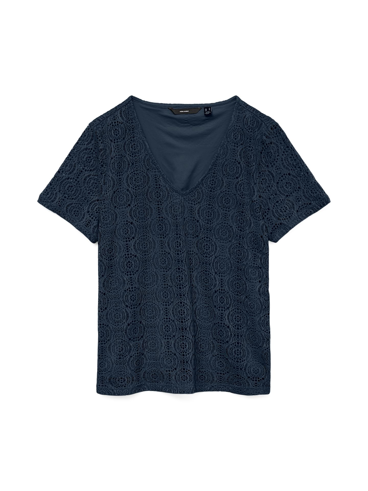 Vero Moda VMMAYA SS V NECK TOP JRS Navy Blazer 00118402-EKA26011400000060