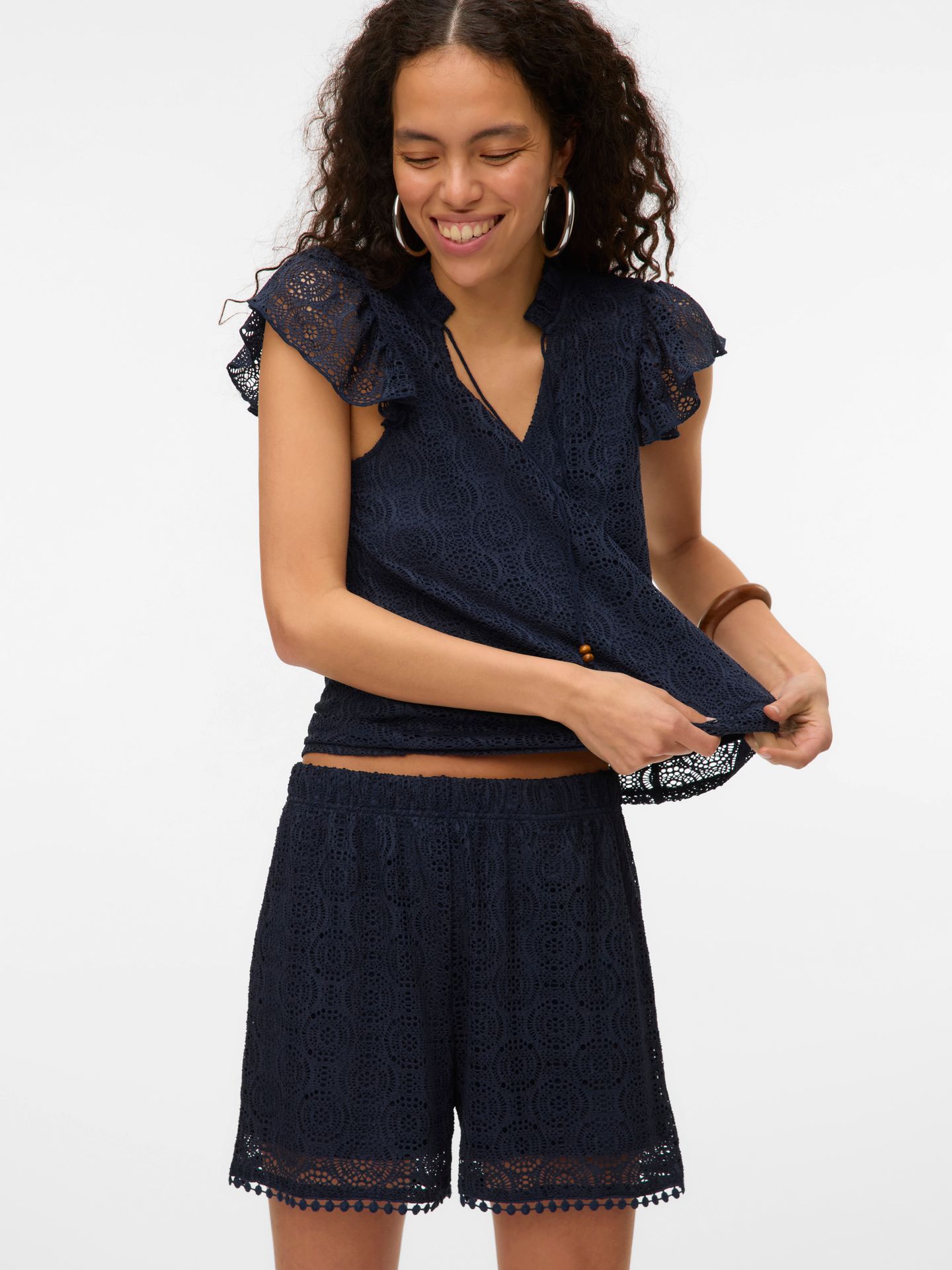 Vero Moda VMMAYA HW  SHORTS JRS Navy Blazer 2900166485049