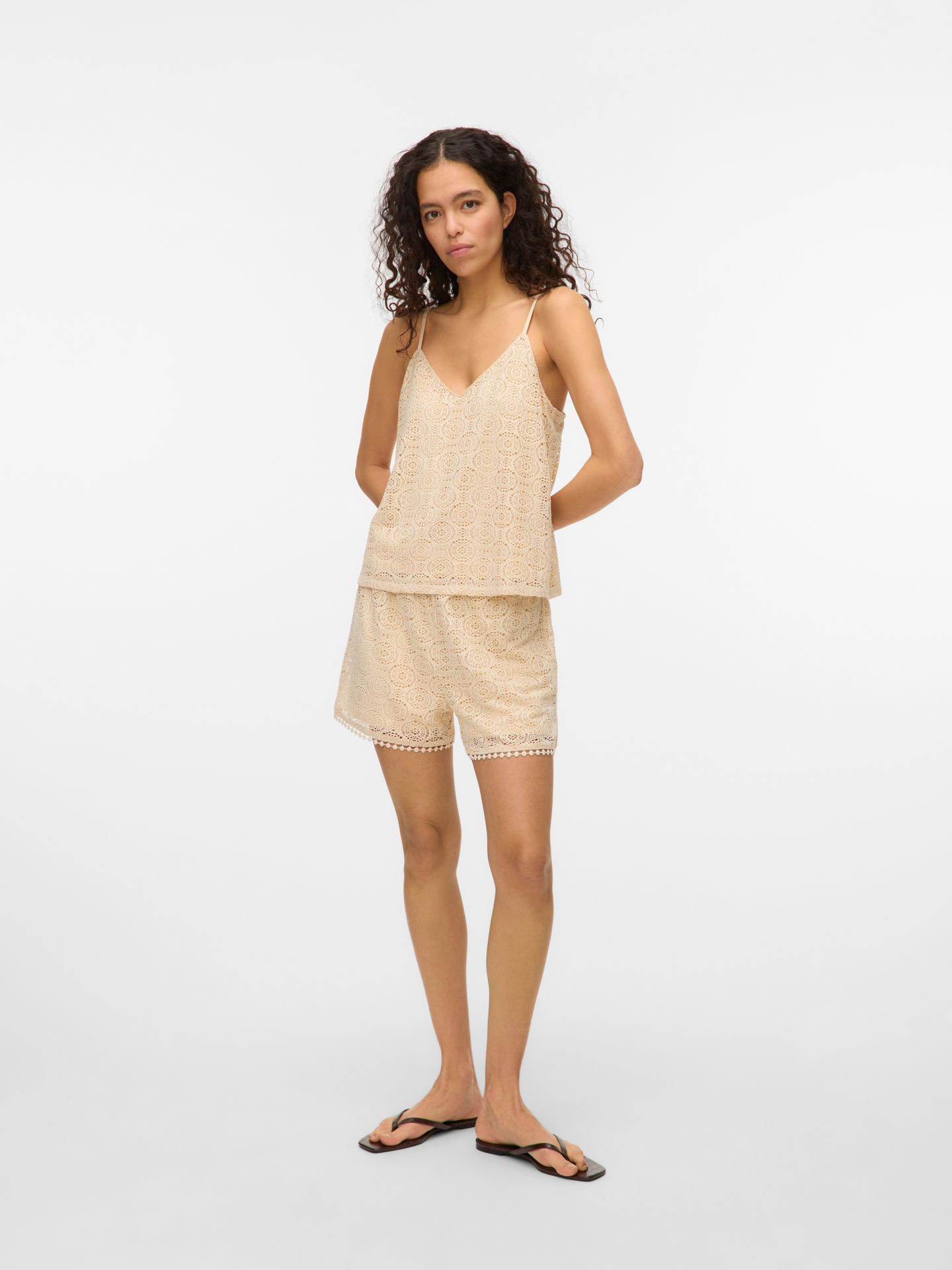Vero Moda VMMAYA HW  SHORTS JRS Birch 2900166489047