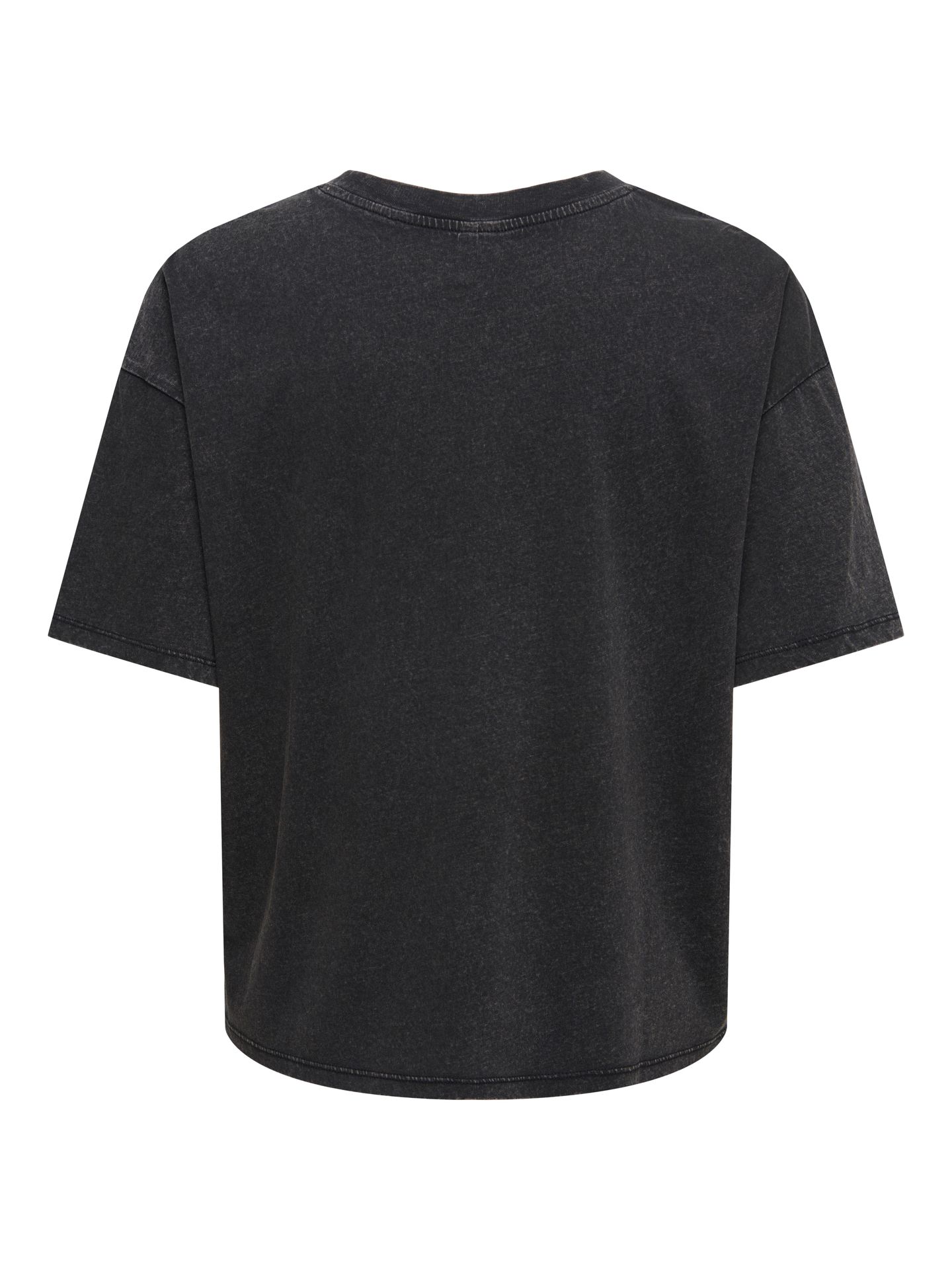 Only ONLLUCY BOXY S/S TOP JRS Black/LEO AOP 2900166495048