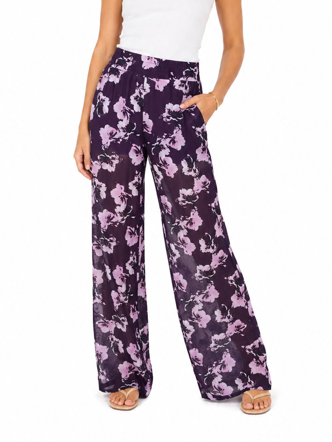 Fluresk Indy pants 835 royal plum 00118407-EKA26015100000001