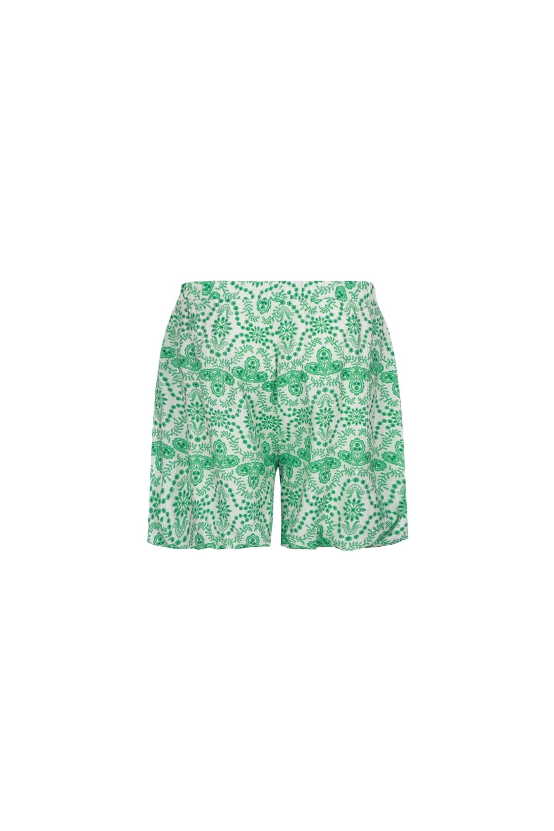 Fluresk Lux shorts 011774 offwhite/vivid green 2900166506133