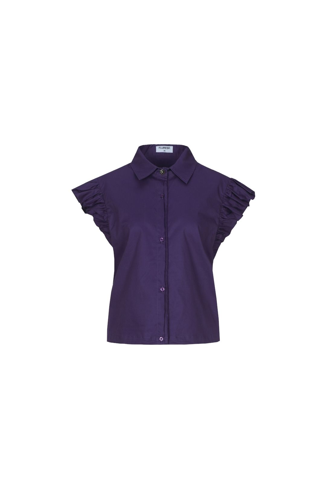 Fluresk Jara blouse 835 royal plum 00118415-EKA26015100000001