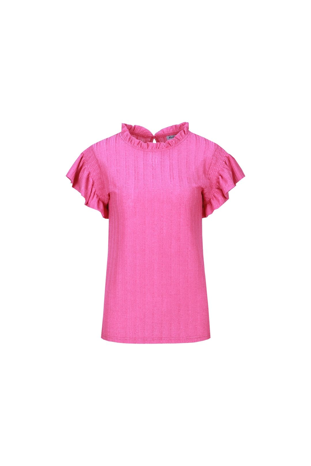 Fluresk Paige top 217 bright pink 00118419-EKA26015100000009