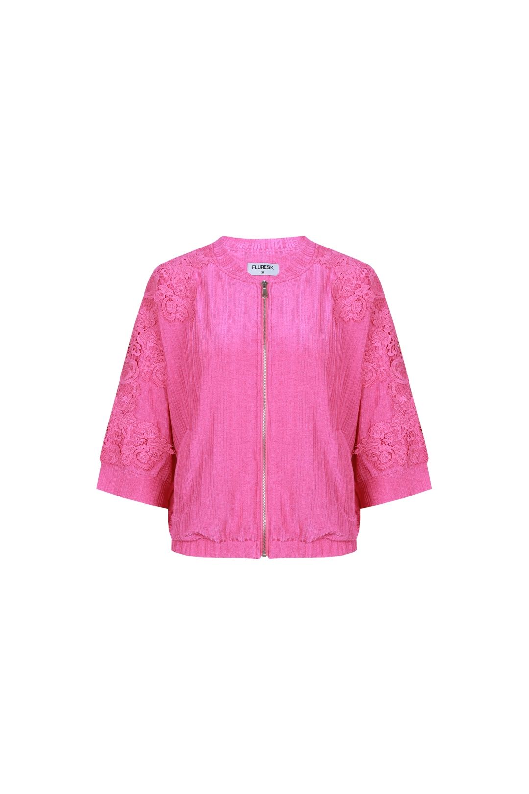 Fluresk Evia jacket 217 bright pink 00118420-EKA26015100000009