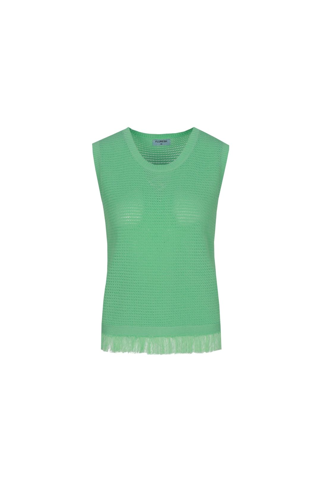 Fluresk Aiden knitting top 774 vivid green 00118423-EKA26015100000007