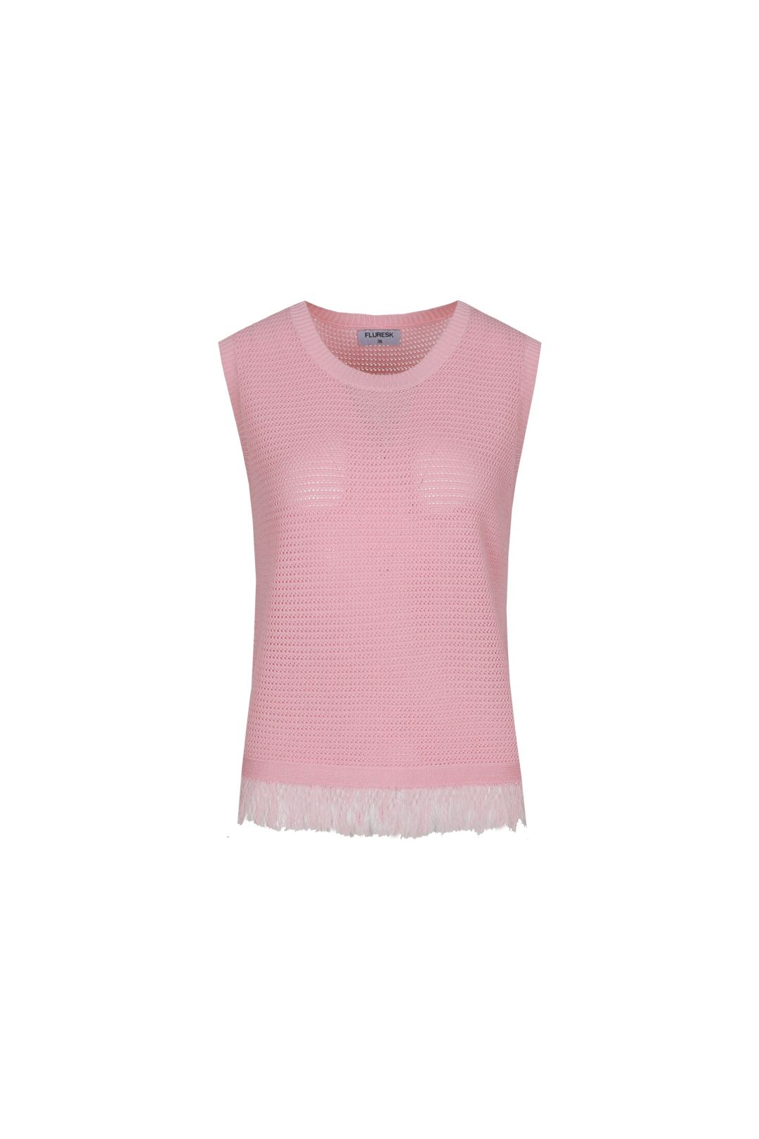 Fluresk Aiden knitting top 244 blush peach 00118423-EKA26015100000012