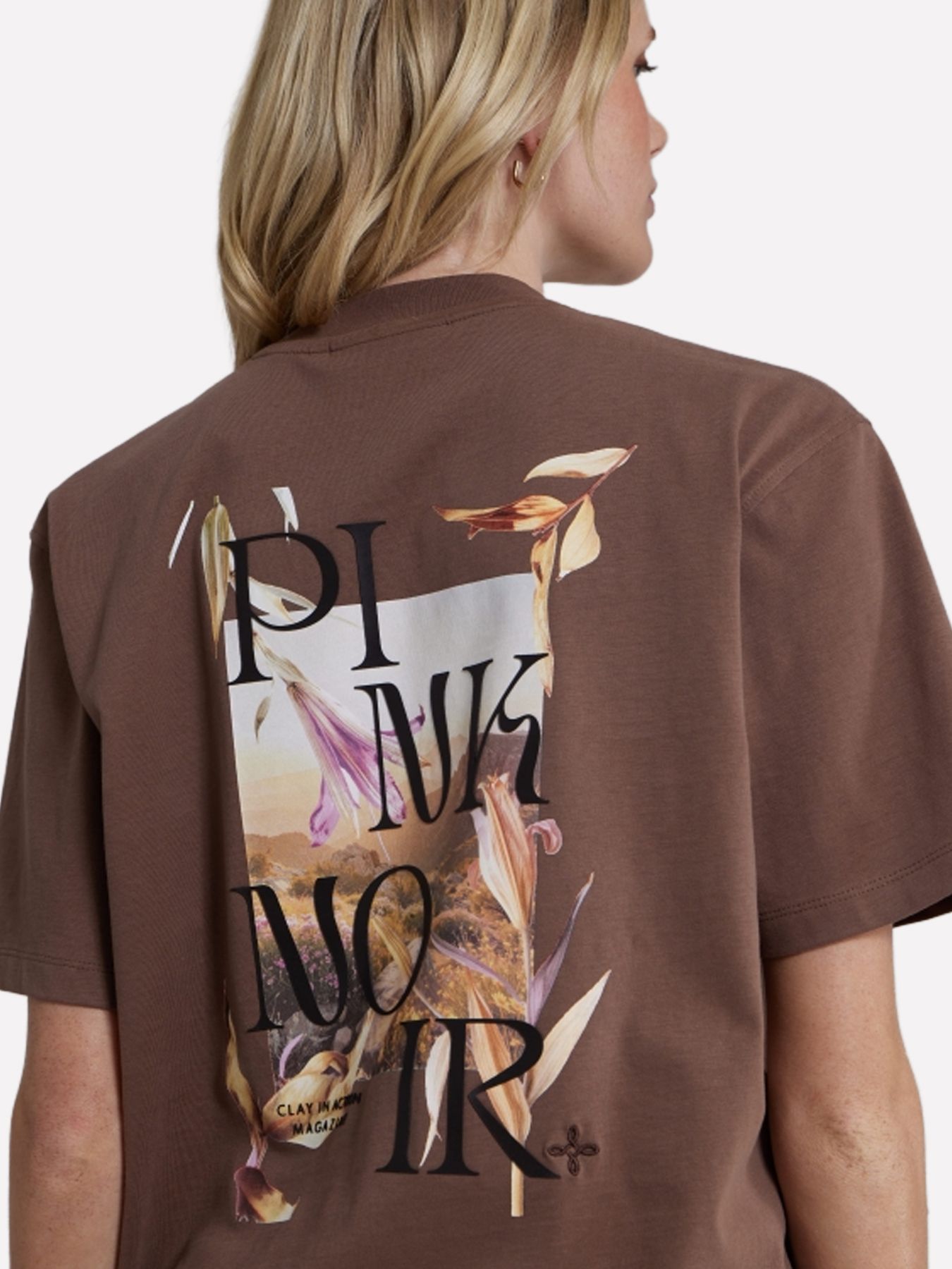 Pink Noir Olympia t-shirt COFFEE 2900166531029