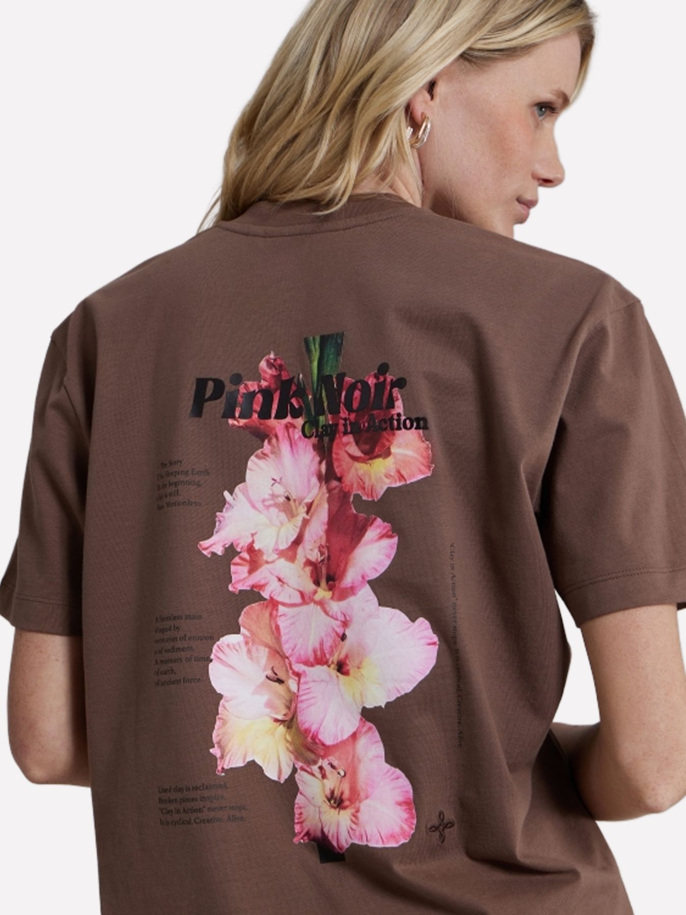 Pink Noir Medusa T-shirt COFFEE 2900166533061