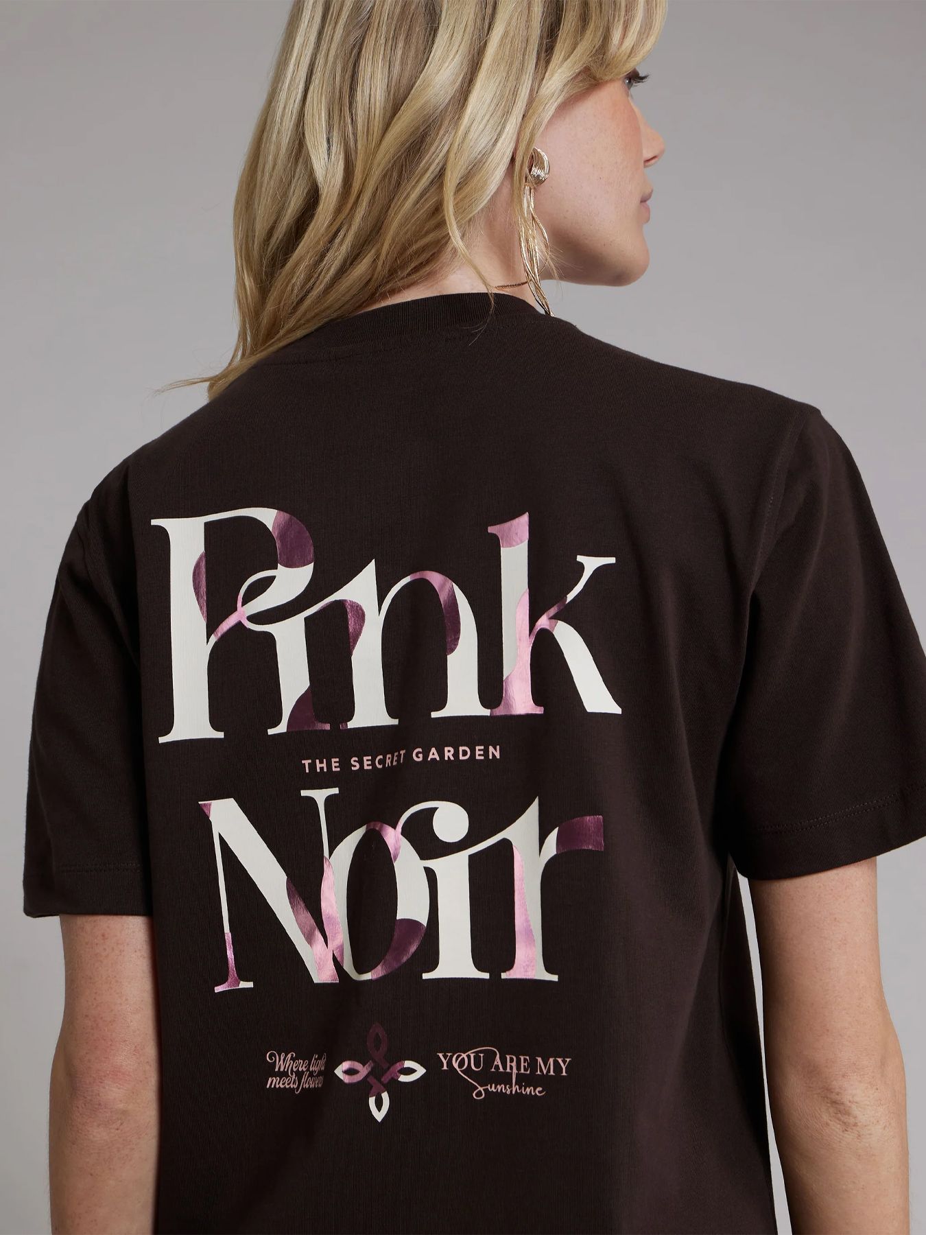 Pink Noir Nyx dress Donker Bruin 2900166534037