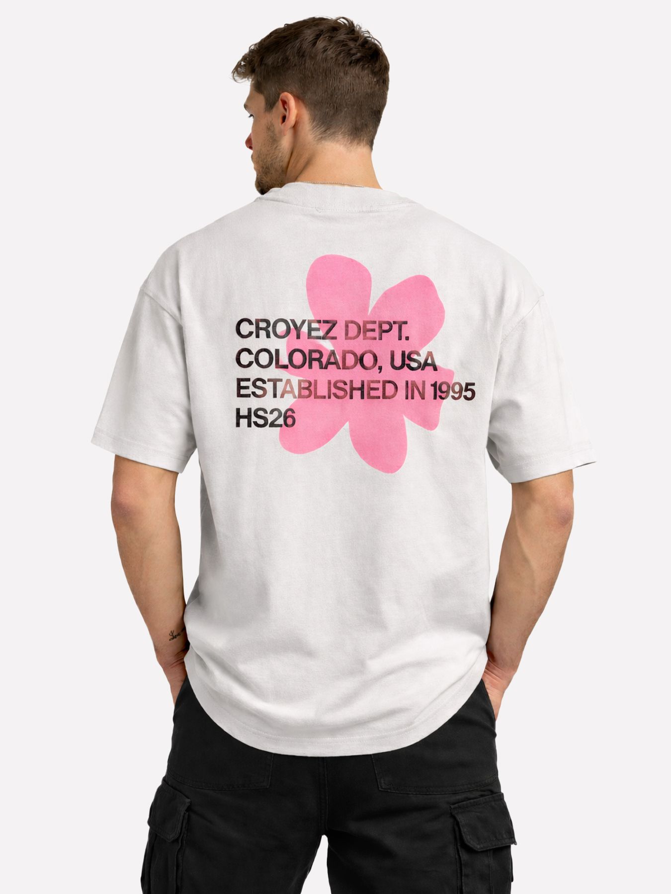 Croyez Croyez Silhouette T-Shirt 41002 light grey 2900166541073