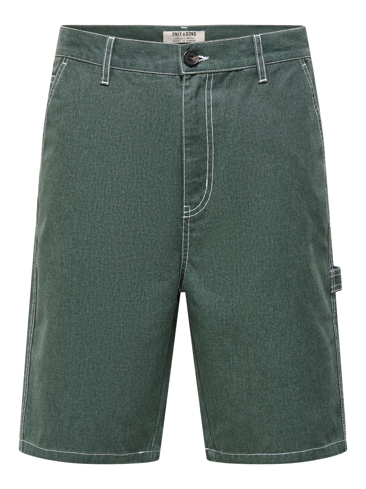 Only & Sons ONSEDGE WORK 8343 YFM DNM SHORTS WW Dark Green Denim 00118444-EKA26011400003500