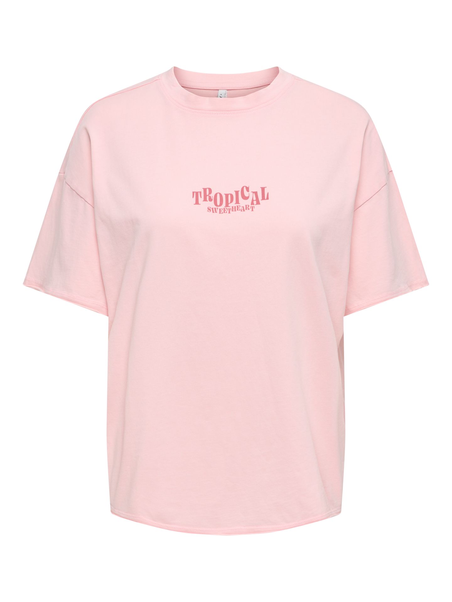 Only ONLKINNA S/S OVERSIZE TOP BOX CS JR Rosy Touch/Mango tropical jungle 00118446-EKA26011400003504