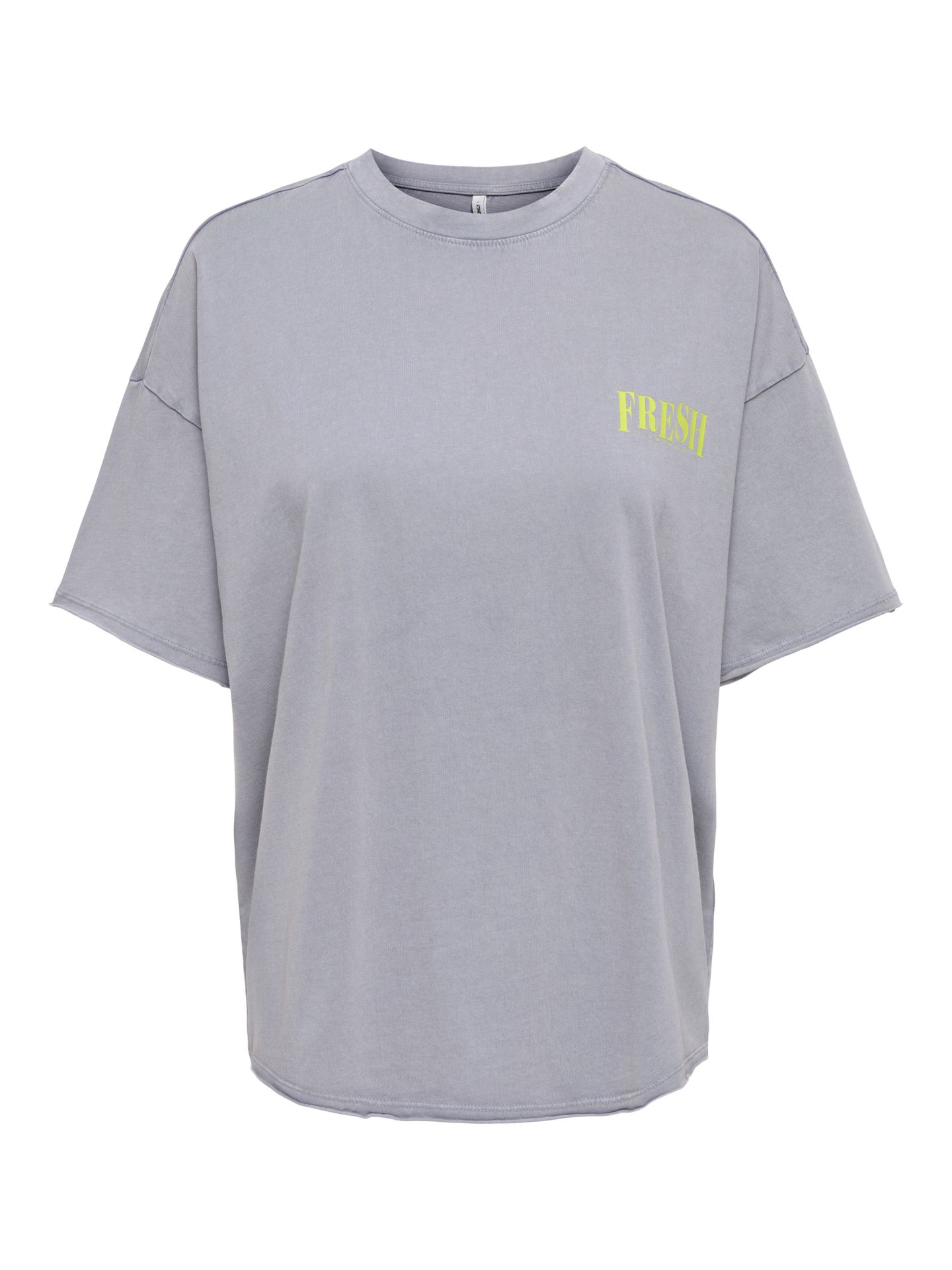 Only ONLKINNA S/S OVERSIZE TOP BOX CS JR Silver Sconce/Fresh tropical jungle 00118446-EKA26011400003505