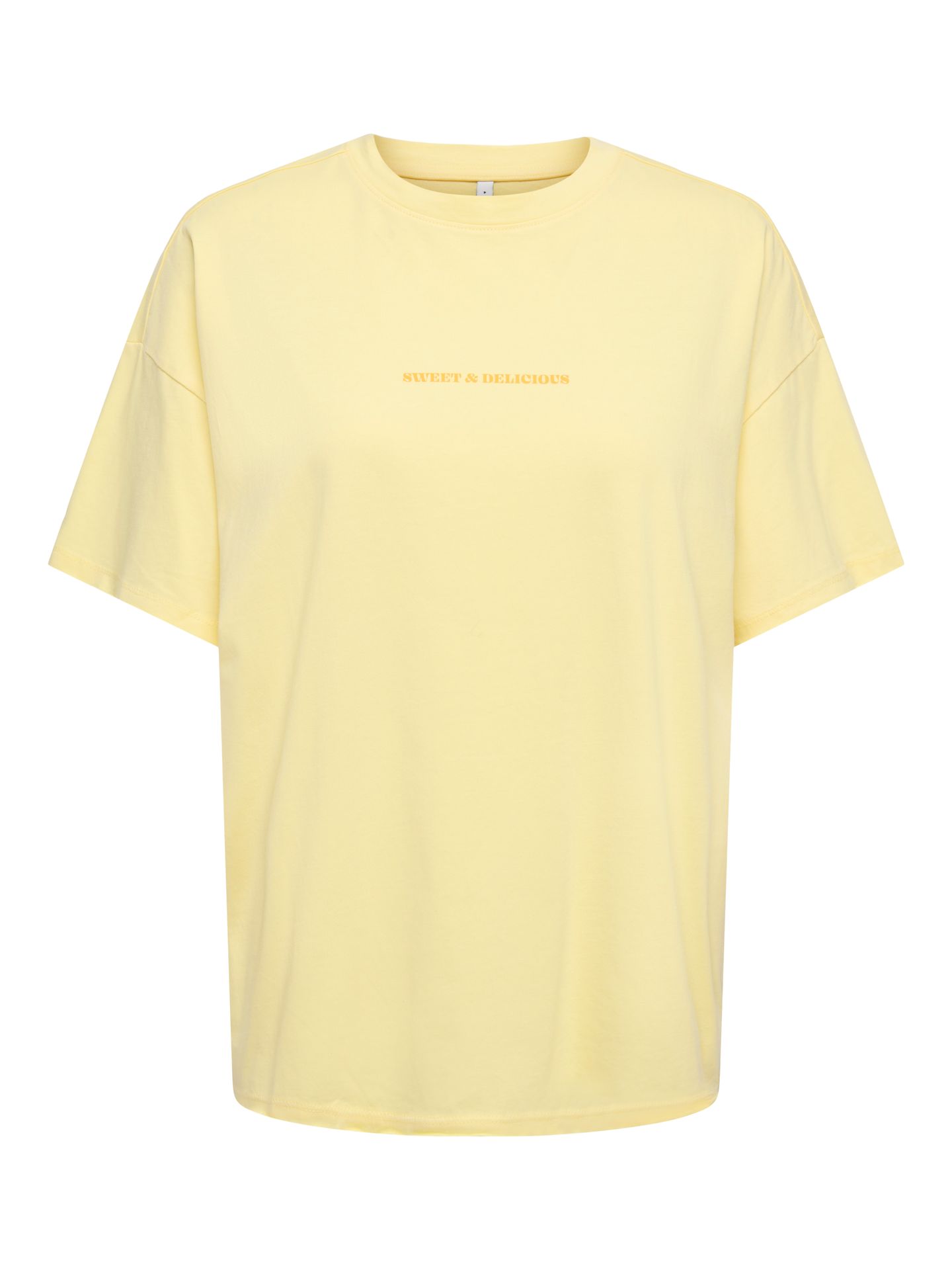 Only ONLKINNA S/S OVERSIZE TOP BOX CS JR Sunlight/Pineapple tropical jungle 00118446-EKA26011400003506