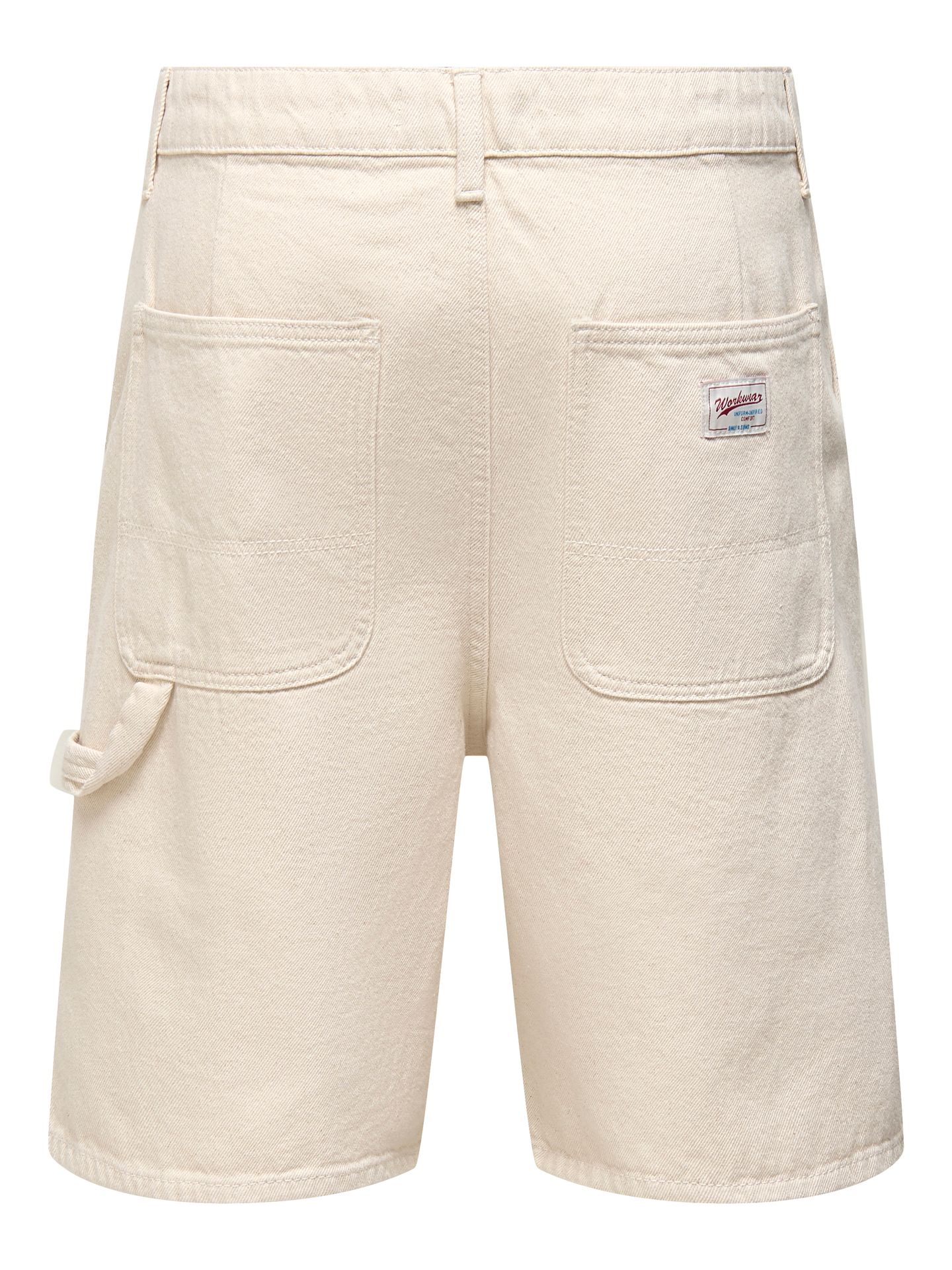 Only & Sons ONSEDGE WORK ECRU 8347 PIM DNM SHOR Ecru 2900166573050