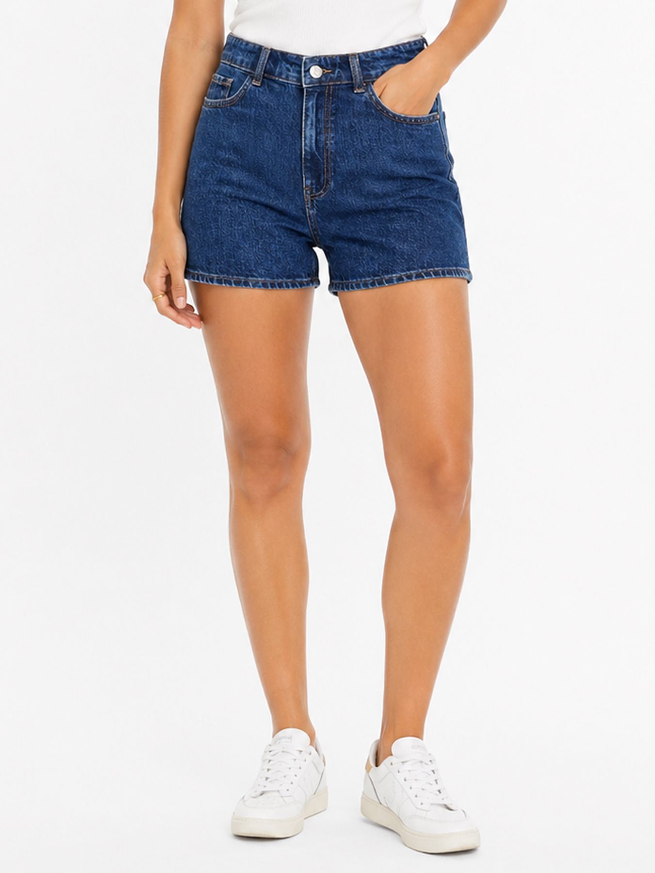 JDY JDYLARISA HW SHORTS DNM Medium Blue Denim 00118456-EKA26011400000053
