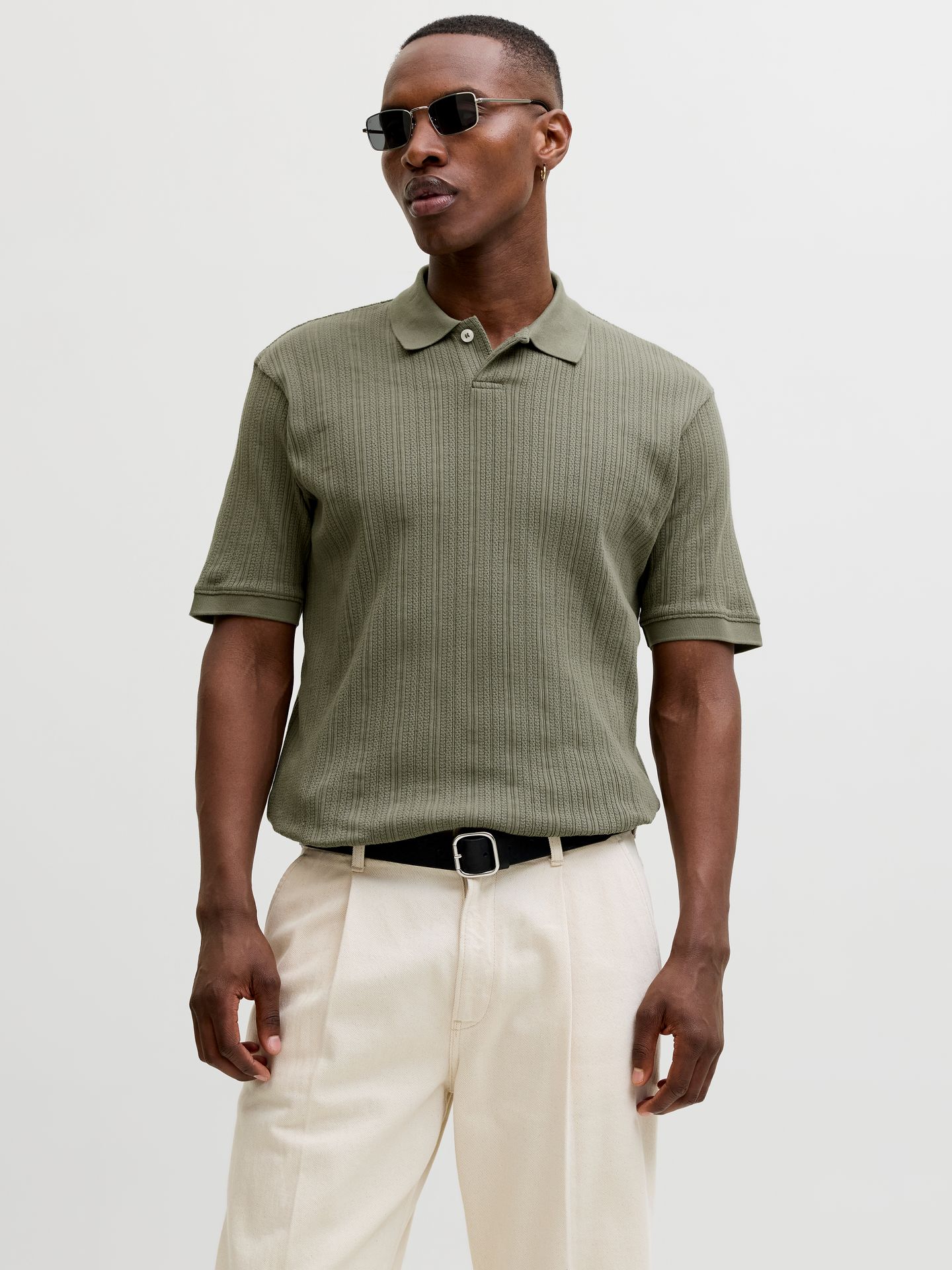 Jack & Jones JPRBLAHENRY SS POLO STYD SS26 Smokey Olive 2900166576020