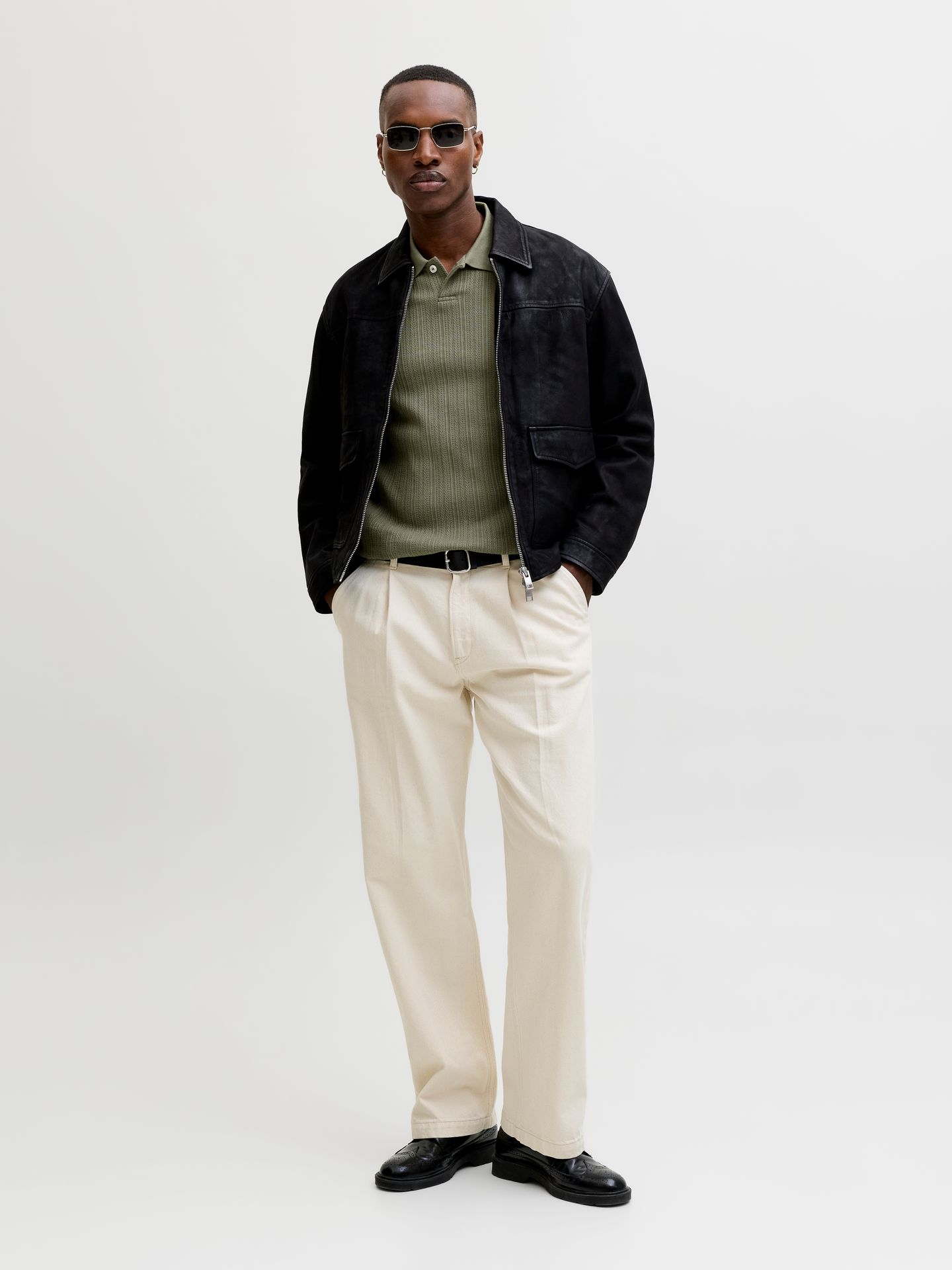 Jack & Jones JPRBLAHENRY SS POLO STYD SS26 Smokey Olive 2900166576020