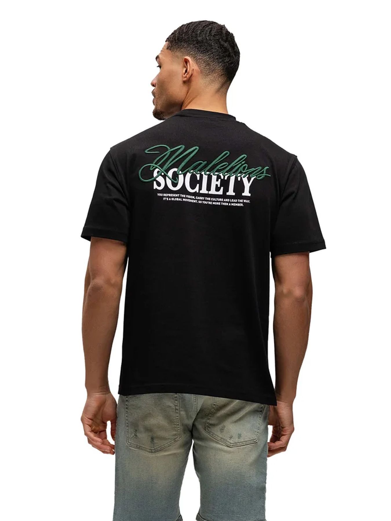 Malelions Malelions Men Society T-Shirt 49001 black 2900166585060