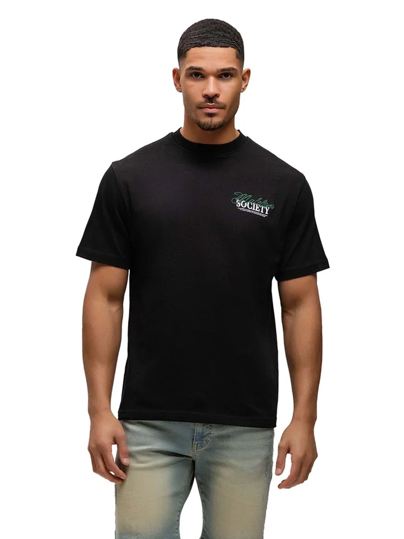 Malelions Malelions Men Society T-Shirt 49001 black 00118461-EKA26010700000006