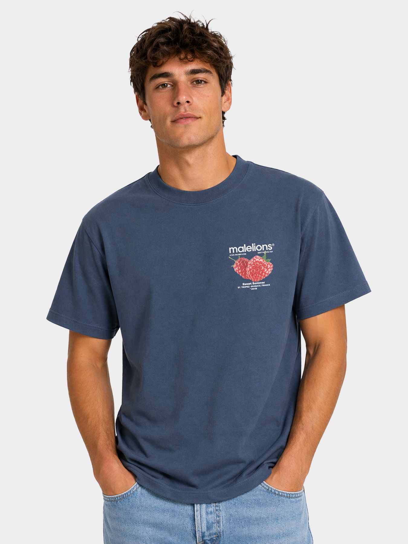 Malelions Malelions Men Sweet Summer T-Shirt 42018 slate 00118462-EKA26010700000025