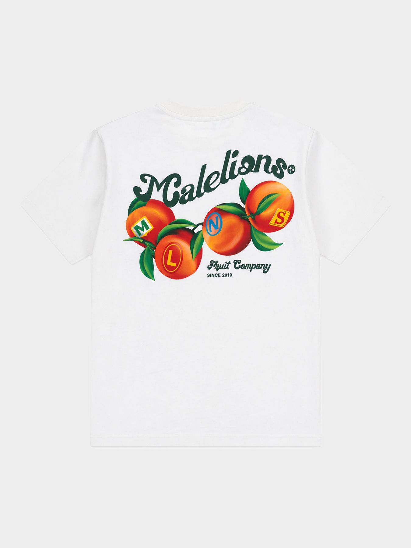 Malelions Malelions Men Fruit Company T-Shirt 40001 white 2900166588061