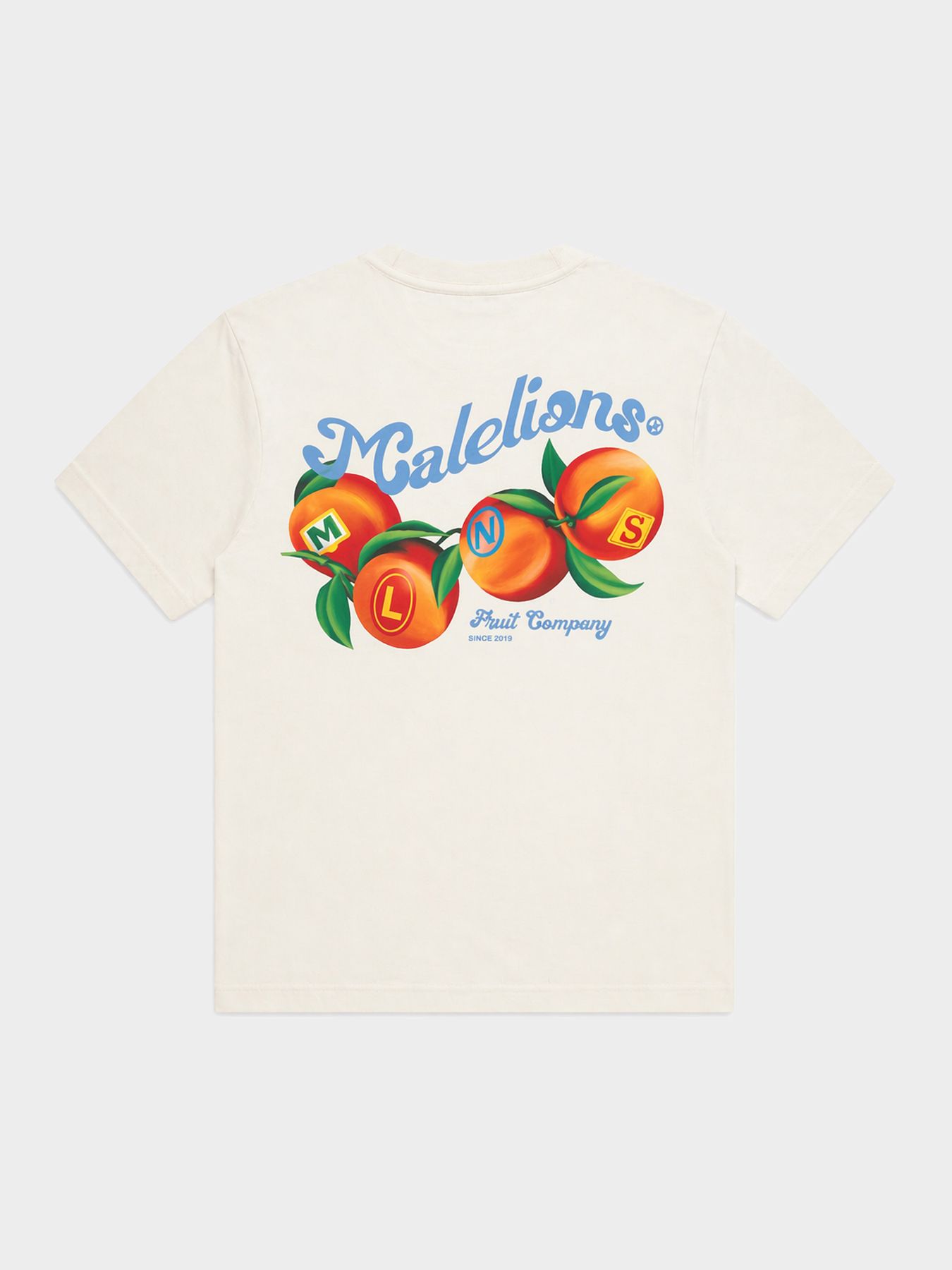 Malelions Malelions Men Fruit Company T-Shirt 40002 off-white 2900166589068