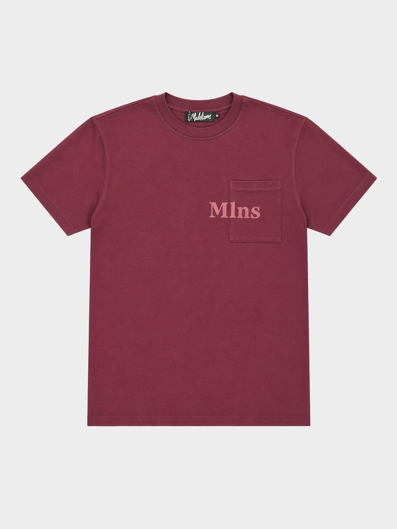 Malelions Malelions Men Department T-Shirt 45004 burgundy 2900166592037