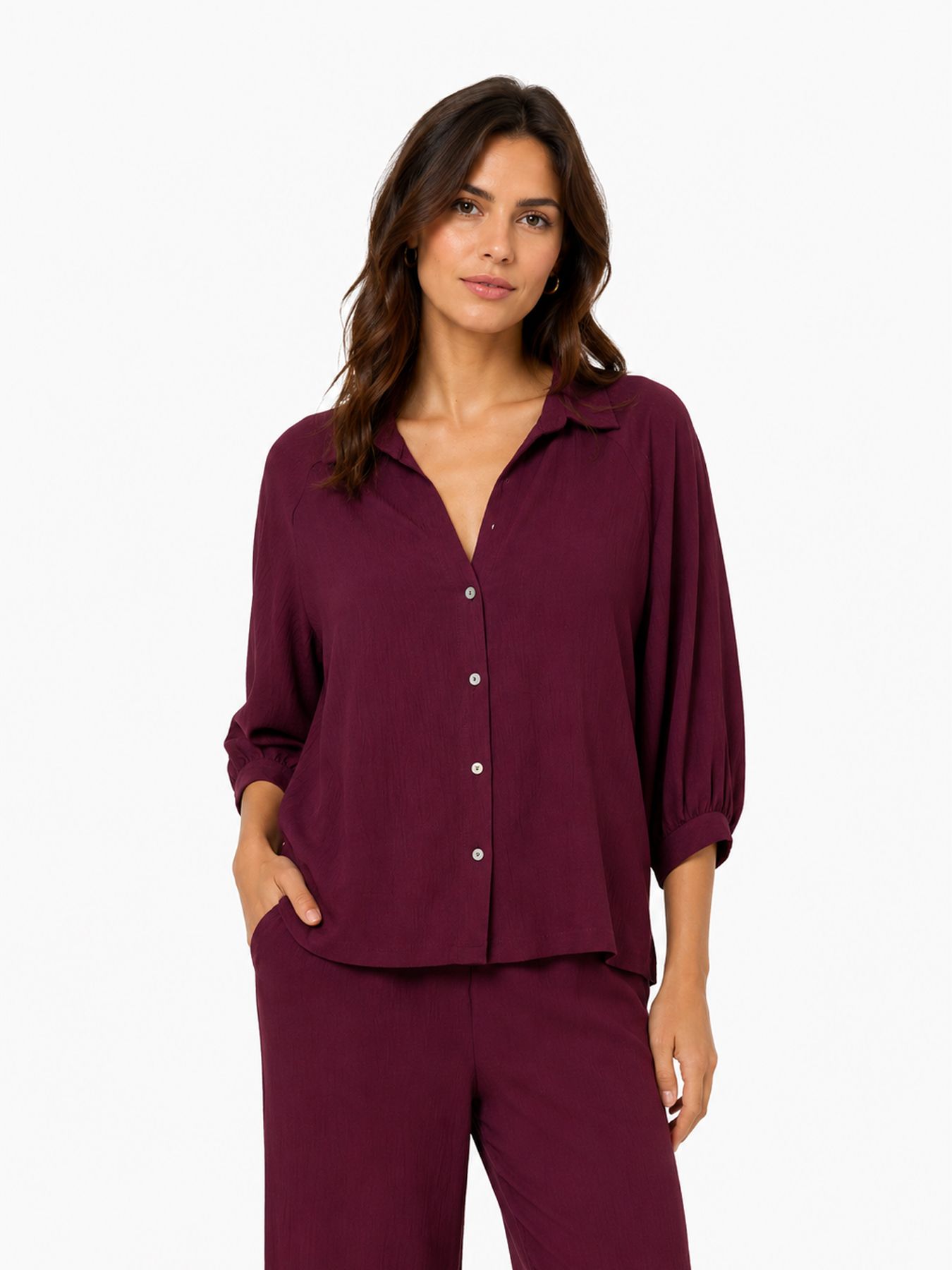 &Co Woman MARIJKE 63080 lp-plum 00118472-EKA26007600000217