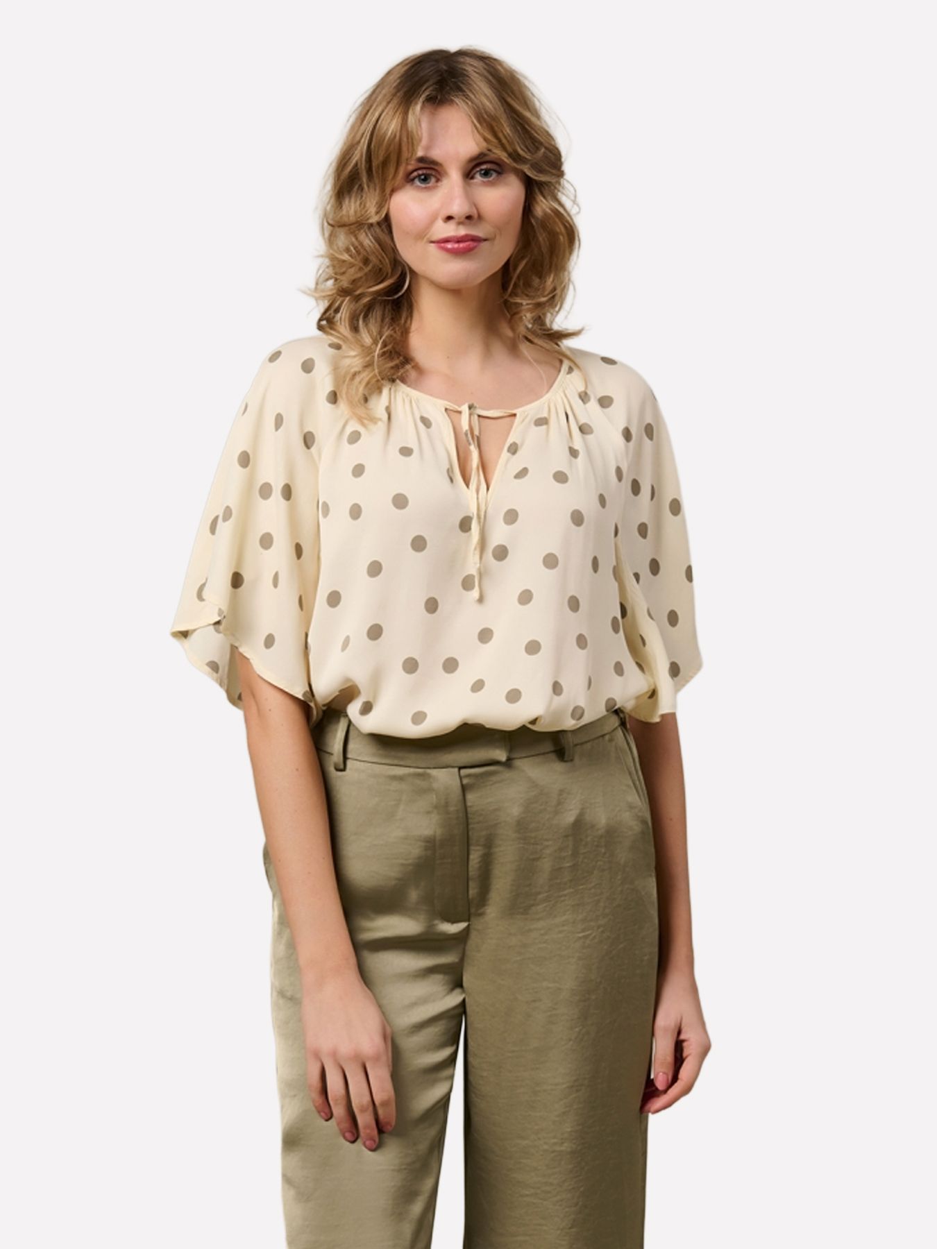 &Co Woman AXELLE DOT 63017 vkn-vanilla khaki 00118482-EKA26007600000223