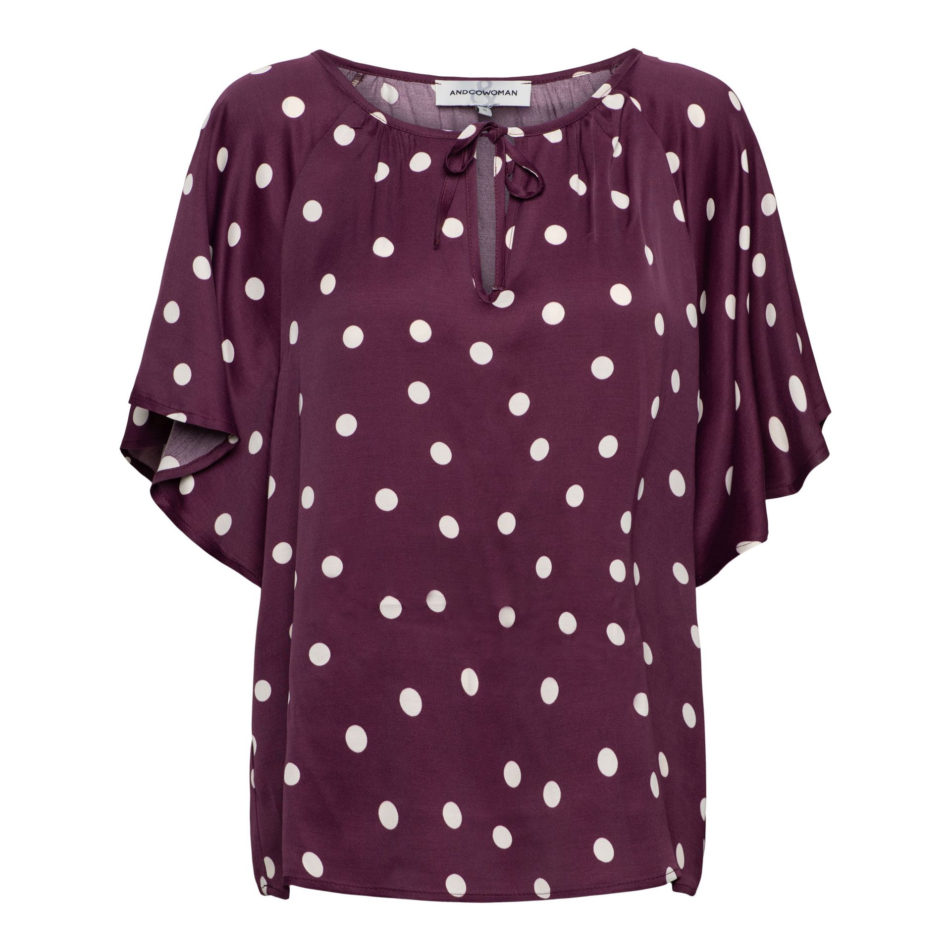&Co Woman AXELLE DOT 63085 lp-plum multi 00118482-EKA26007600000224