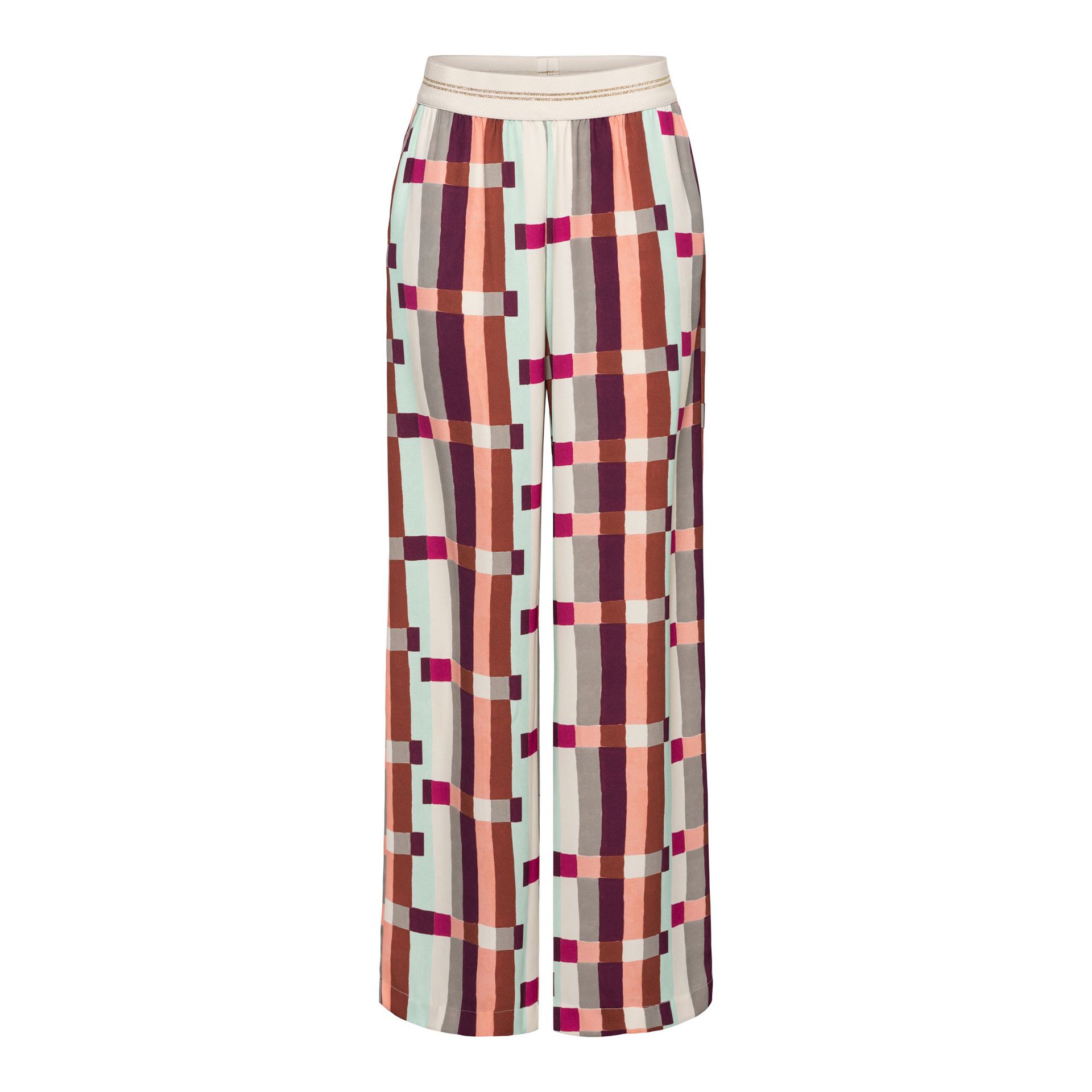 &Co Woman NESSY BLOCK 63095 kn-khaki multi 00118485-EKA26007600000222