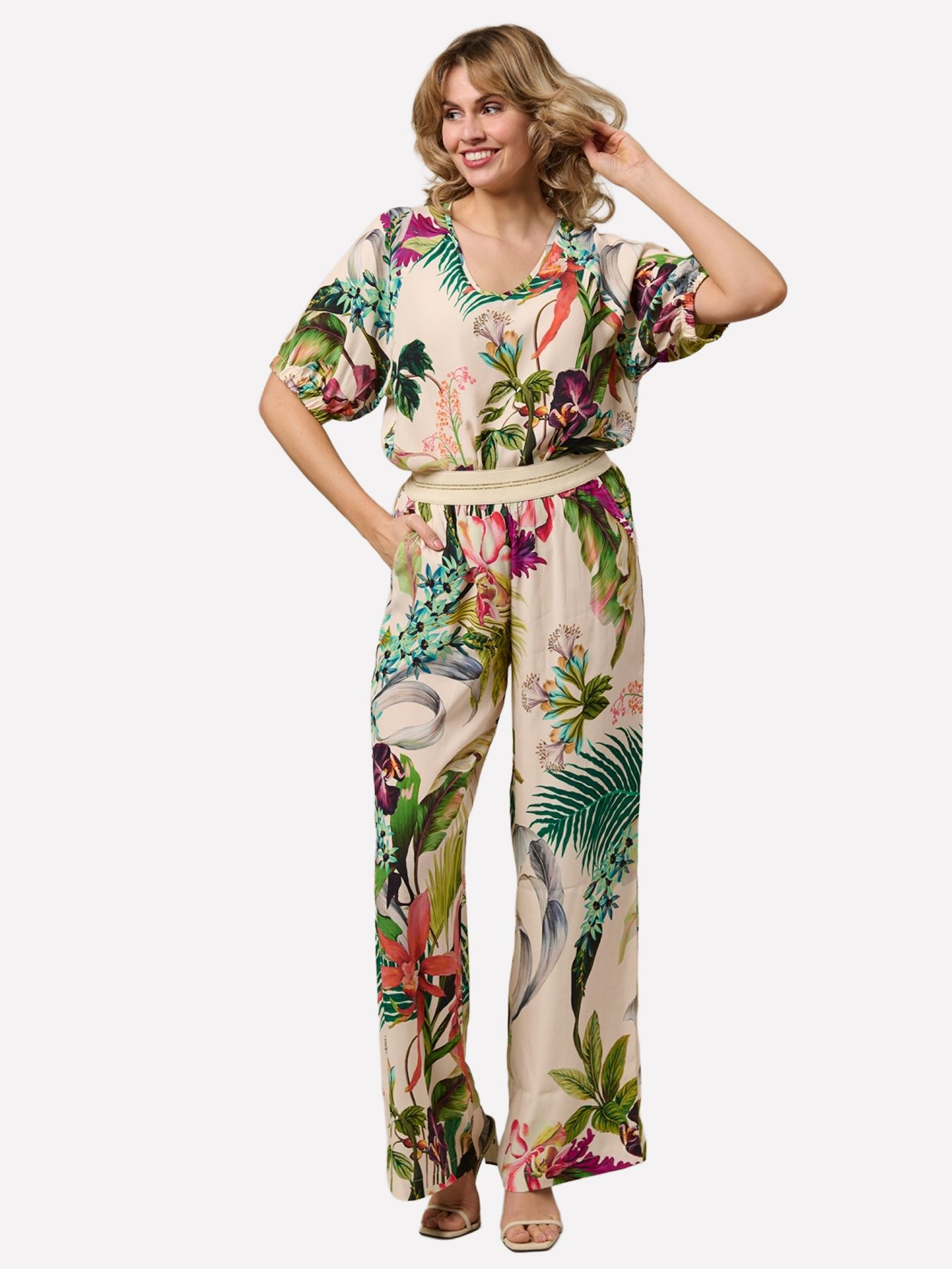 &Co Woman AGNES FLOWER 63016 vh-vanilla multi 2900166620082