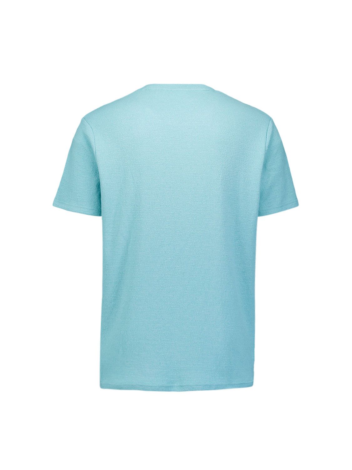 No Excess T-Shirt Crewneck Crinkle 039 seablue 2900166632085
